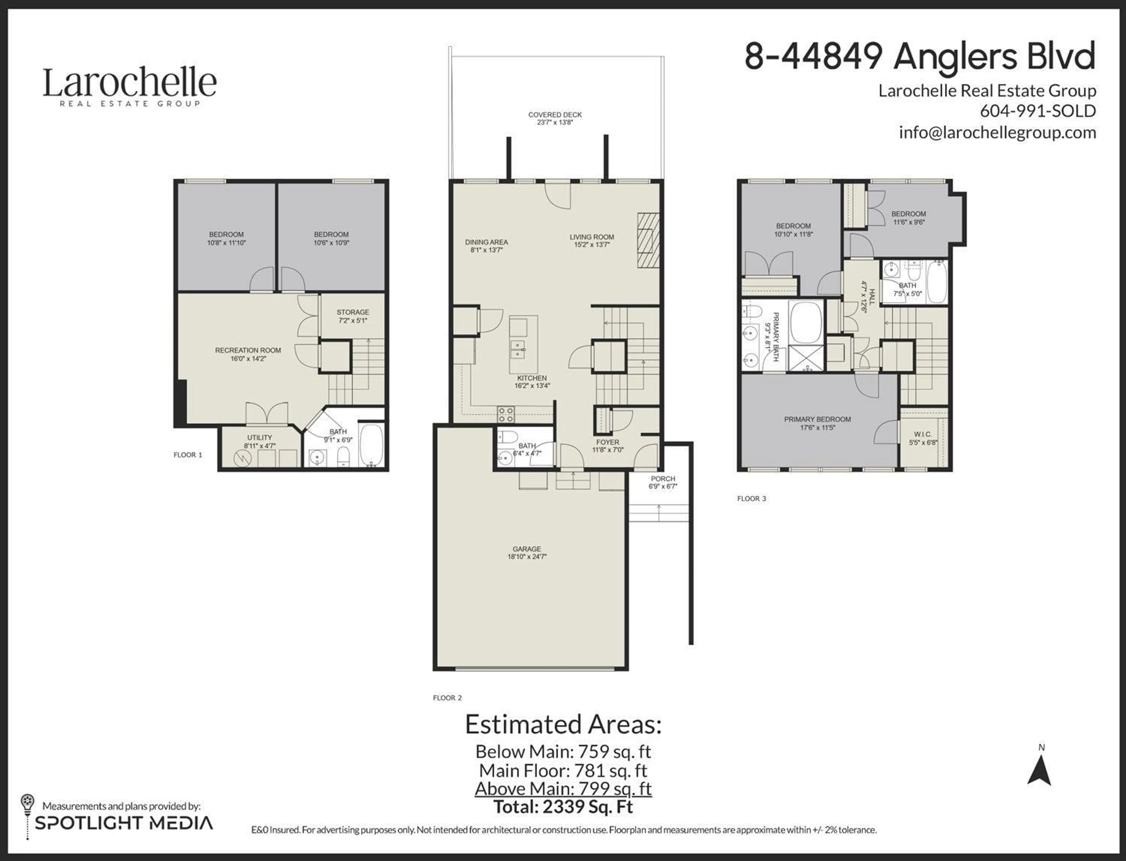 Floor plan for 8 - 44849 ANGLERS BOULEVARD, Chilliwack British Columbia V2R0Y4