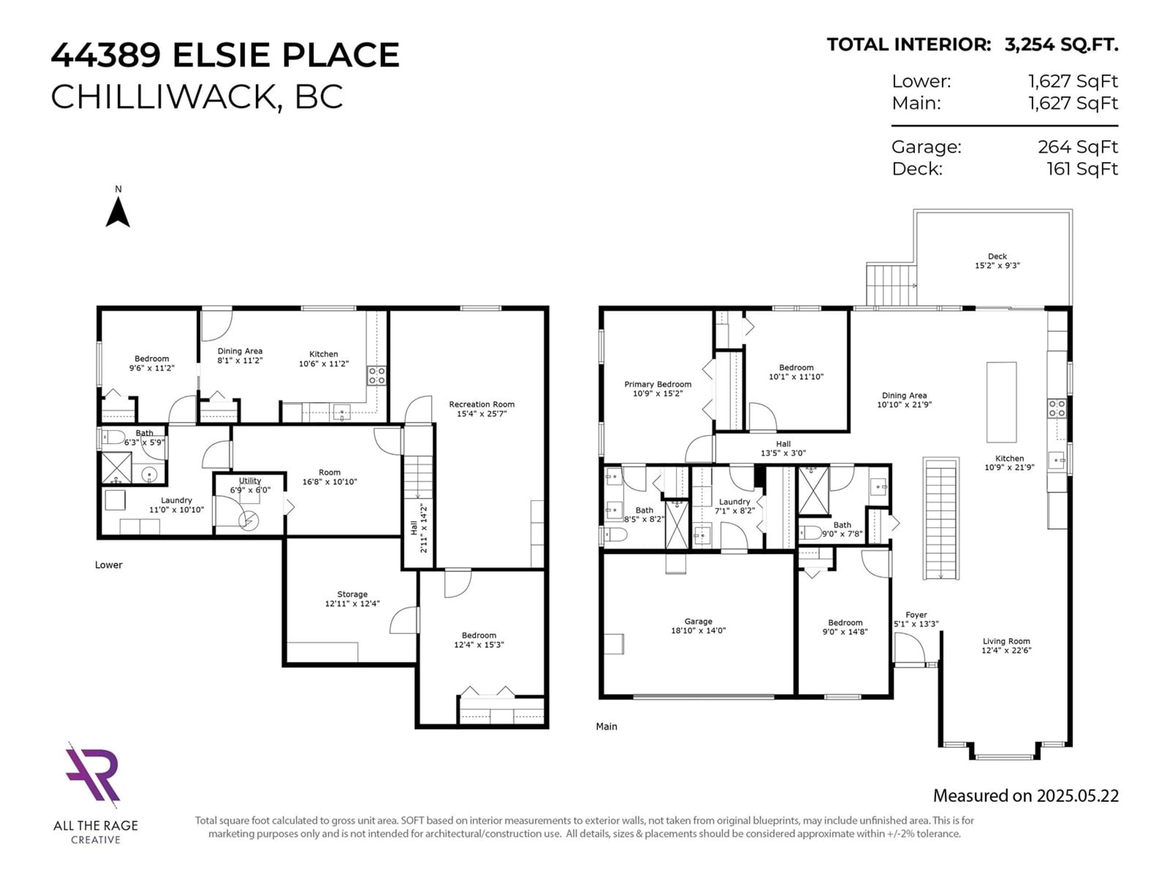 Floor plan for 44389 ELSIE PLACE, Chilliwack British Columbia V2R5L1