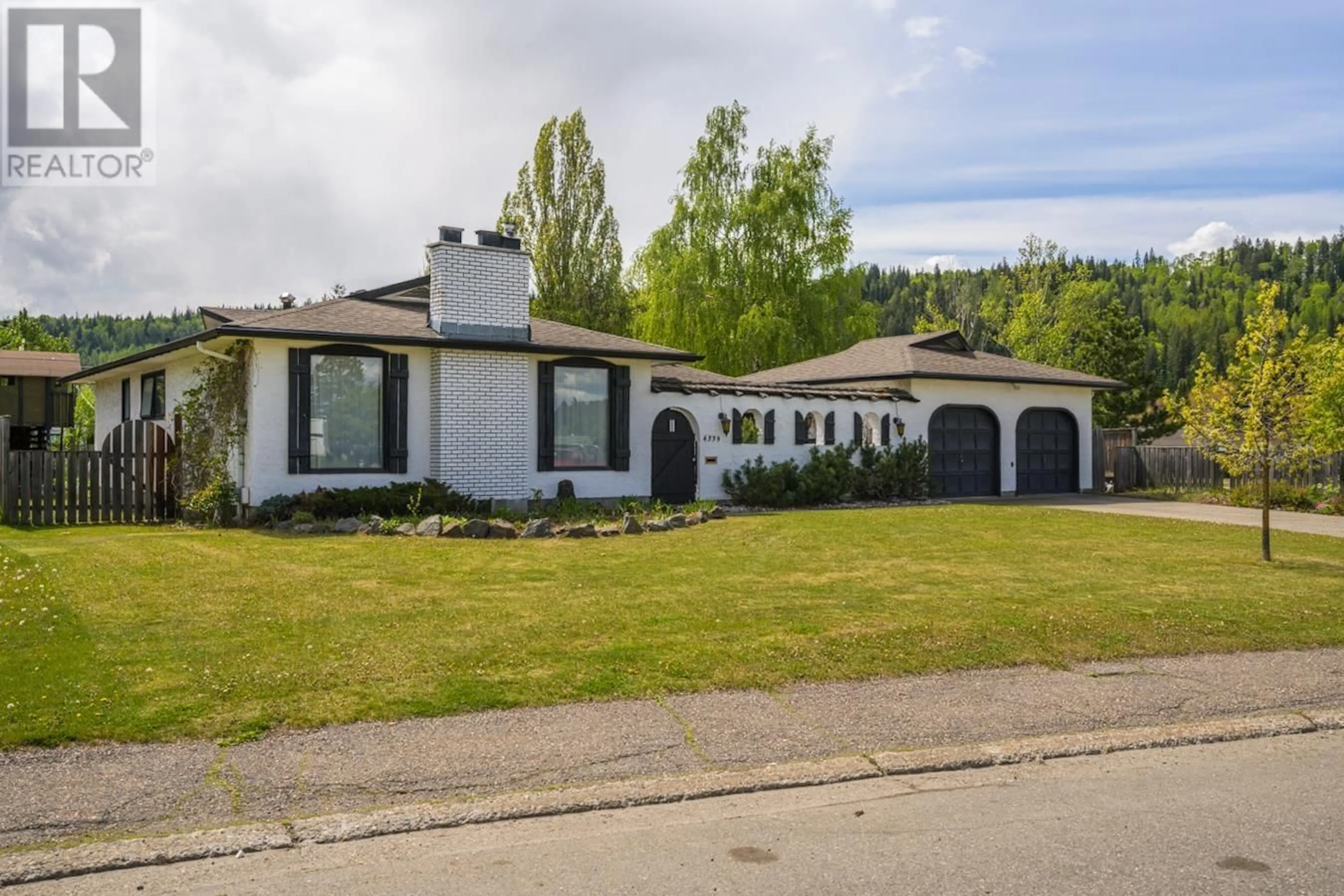 Home with brick exterior material, street for 4339 EAGLENEST CRESCENT, Prince George British Columbia V2M4Y5
