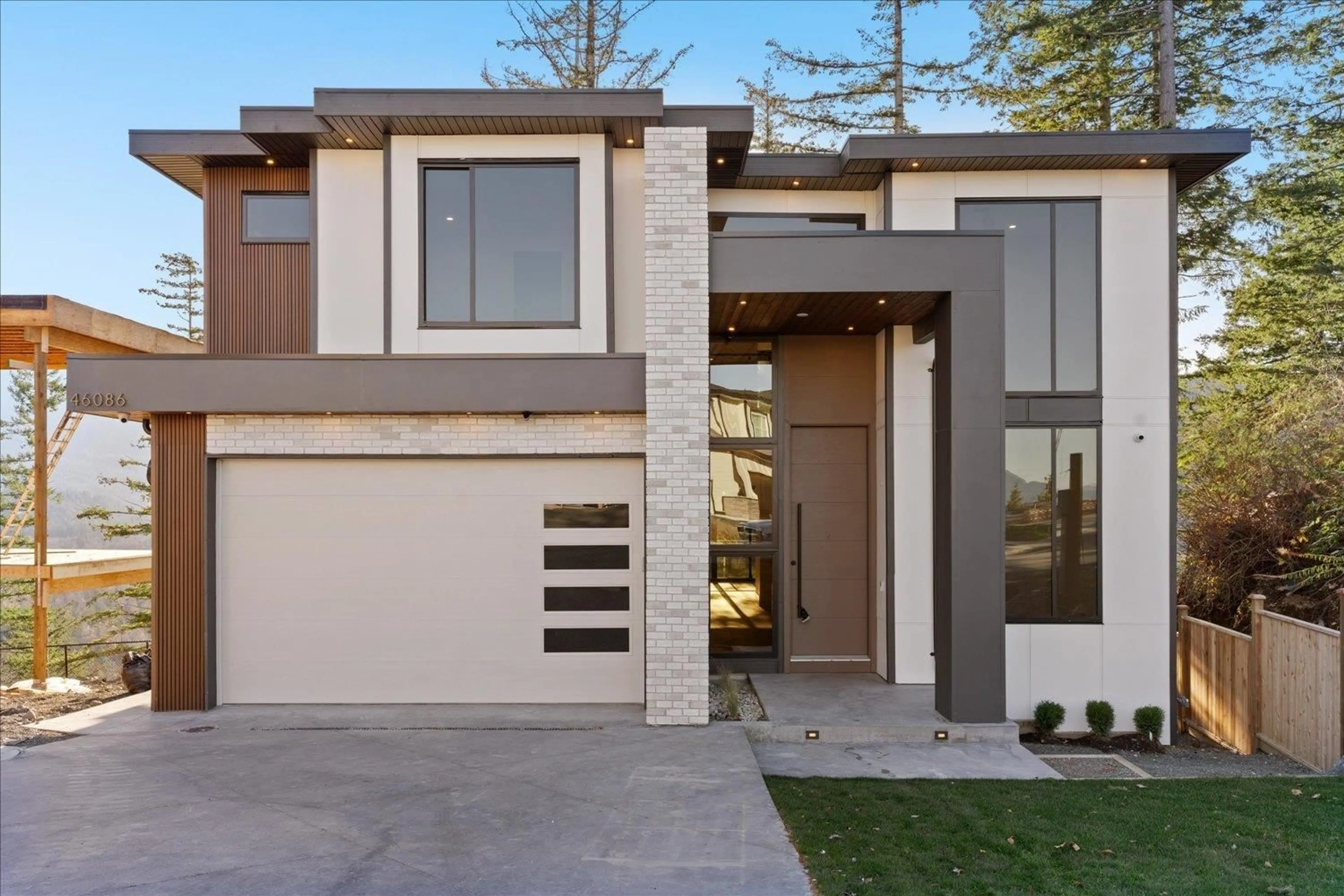 Home with brick exterior material, street for 46086 CRESTVIEW DRIVE, Chilliwack British Columbia V2R6G4