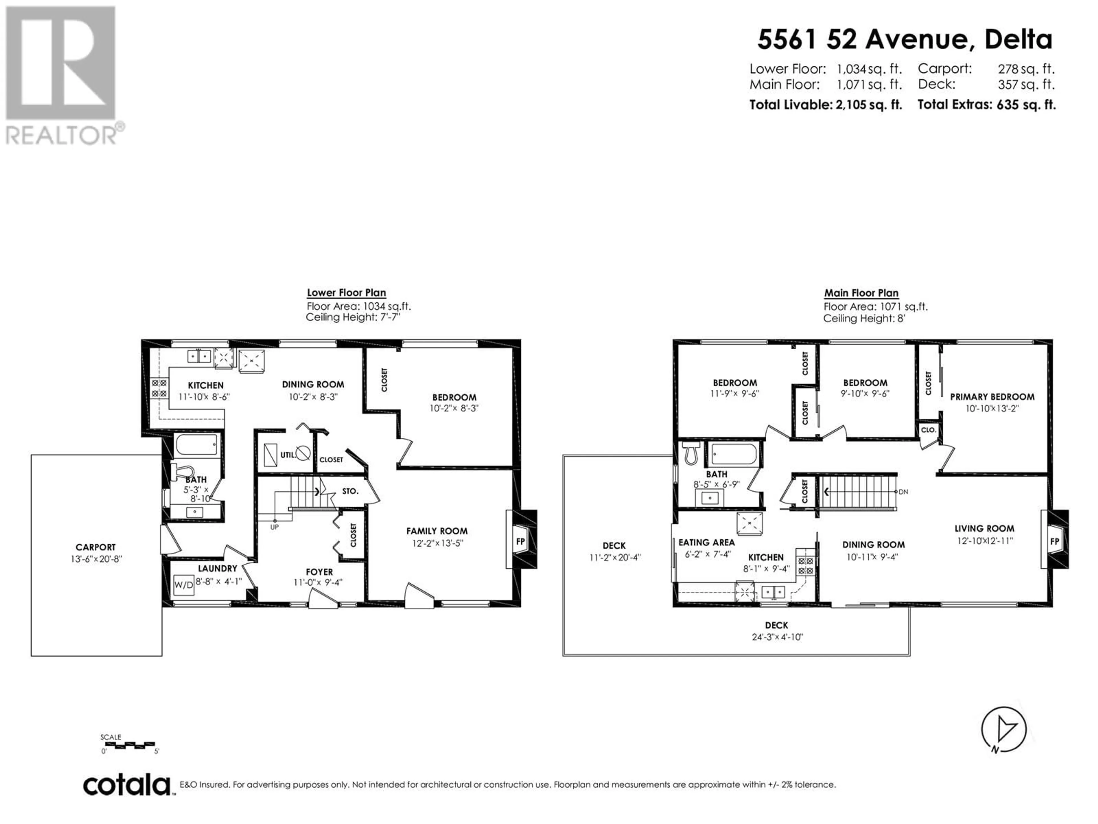 Floor plan for 5561 52 AVENUE, Delta British Columbia V4K2C7