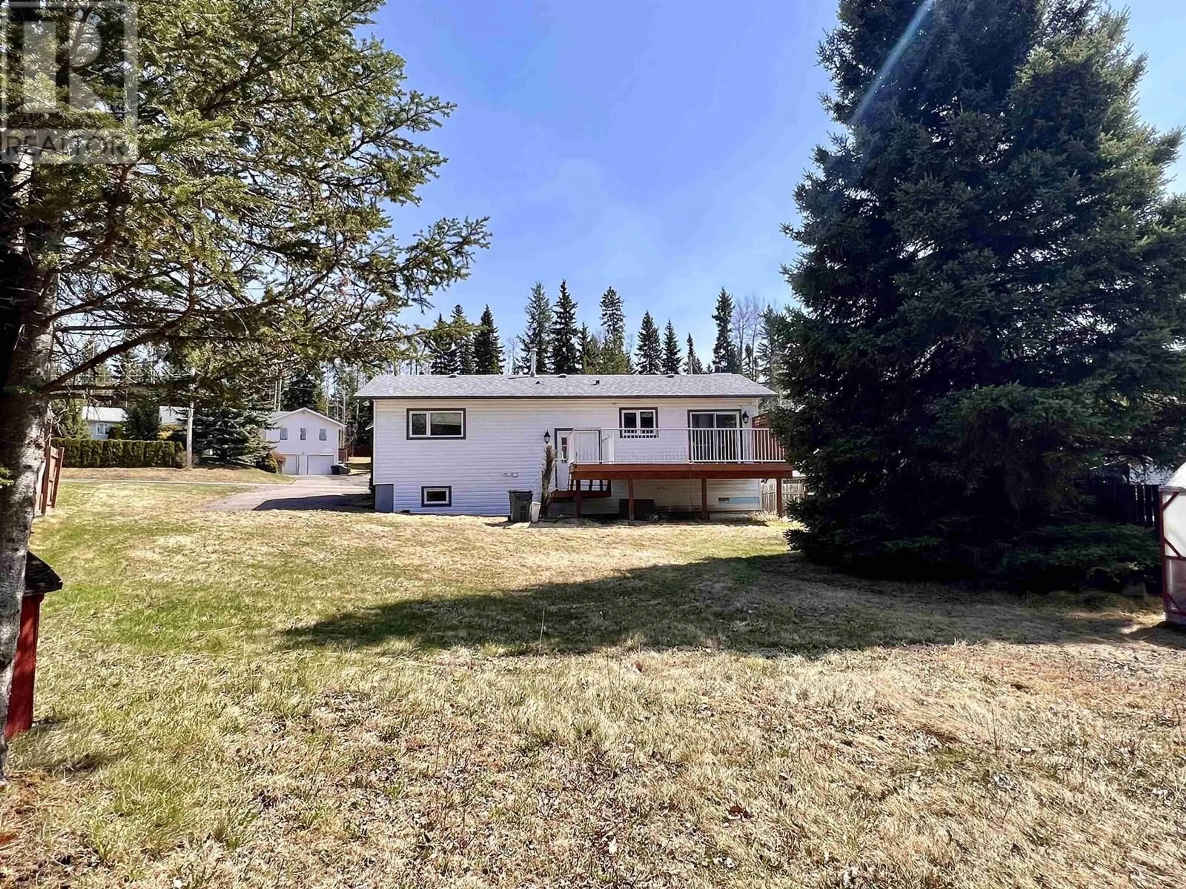 A pic from outside/outdoor area/front of a property/back of a property/a pic from drone, unknown for 7777 THOMPSON DRIVE, Prince George British Columbia V2N5N5