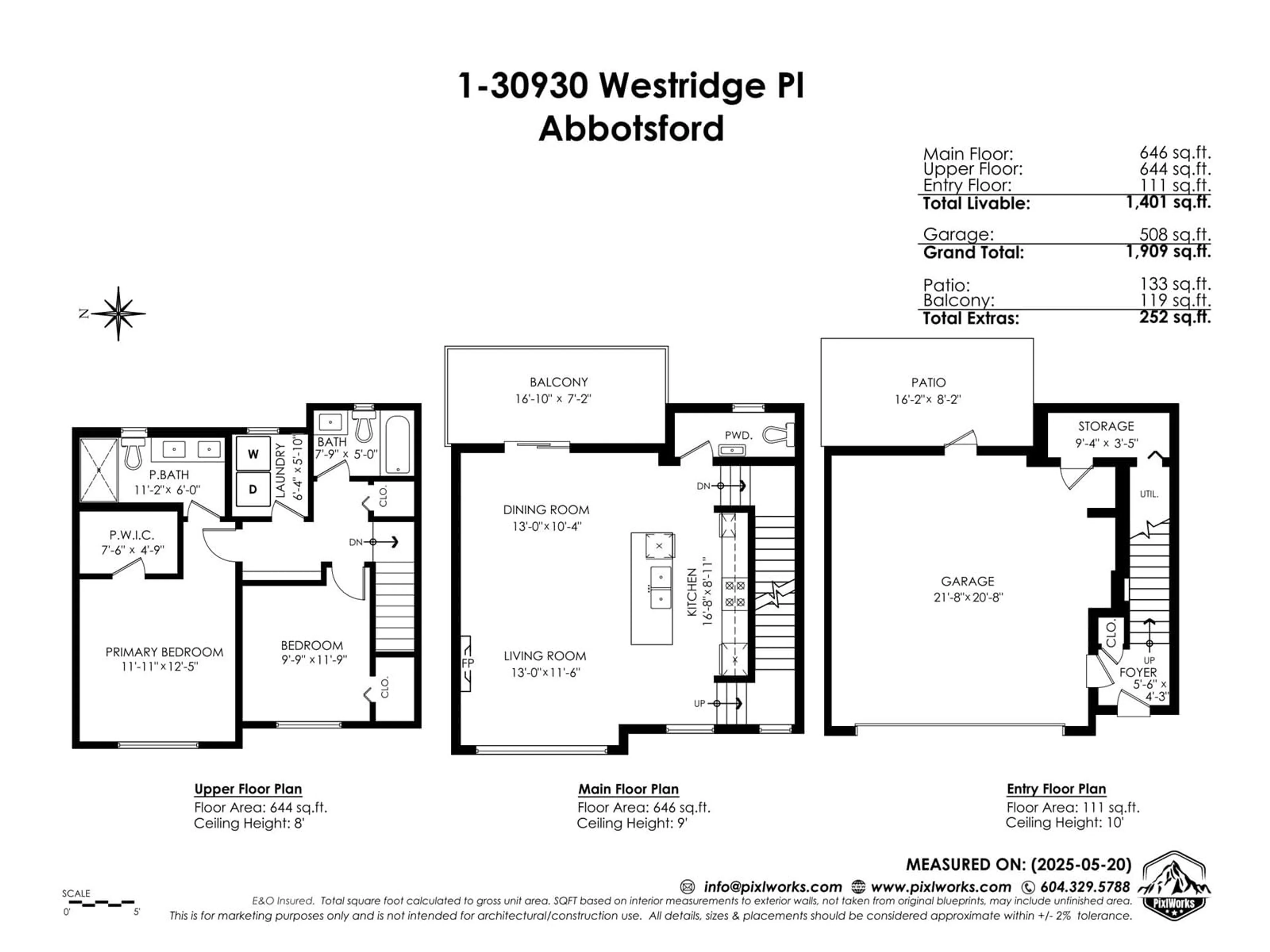 Floor plan for 1 - 30930 WESTRIDGE, Abbotsford British Columbia V2T0H6