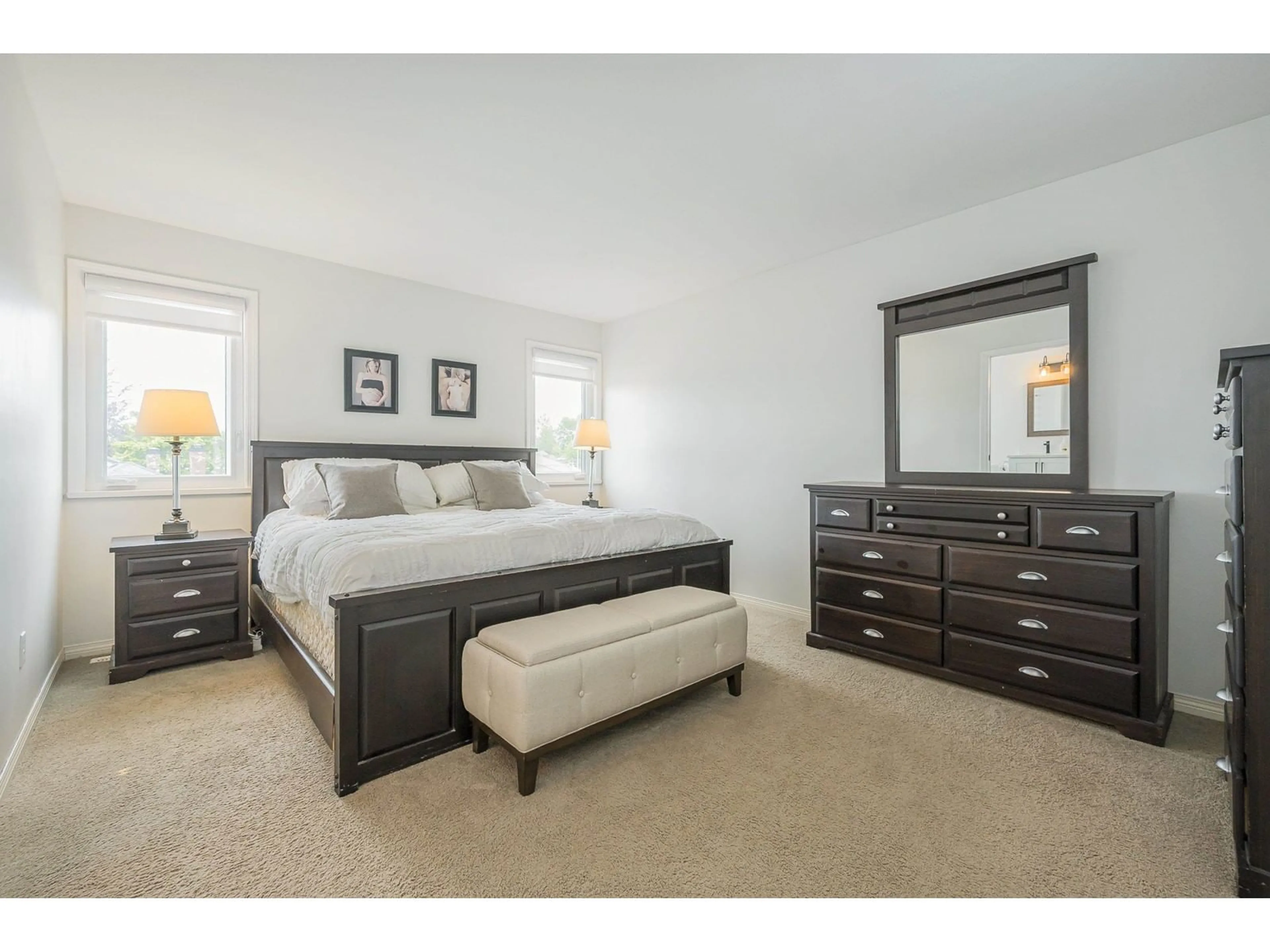 Bedroom with bed, unknown for 18915 63B, Surrey British Columbia V3S7W3