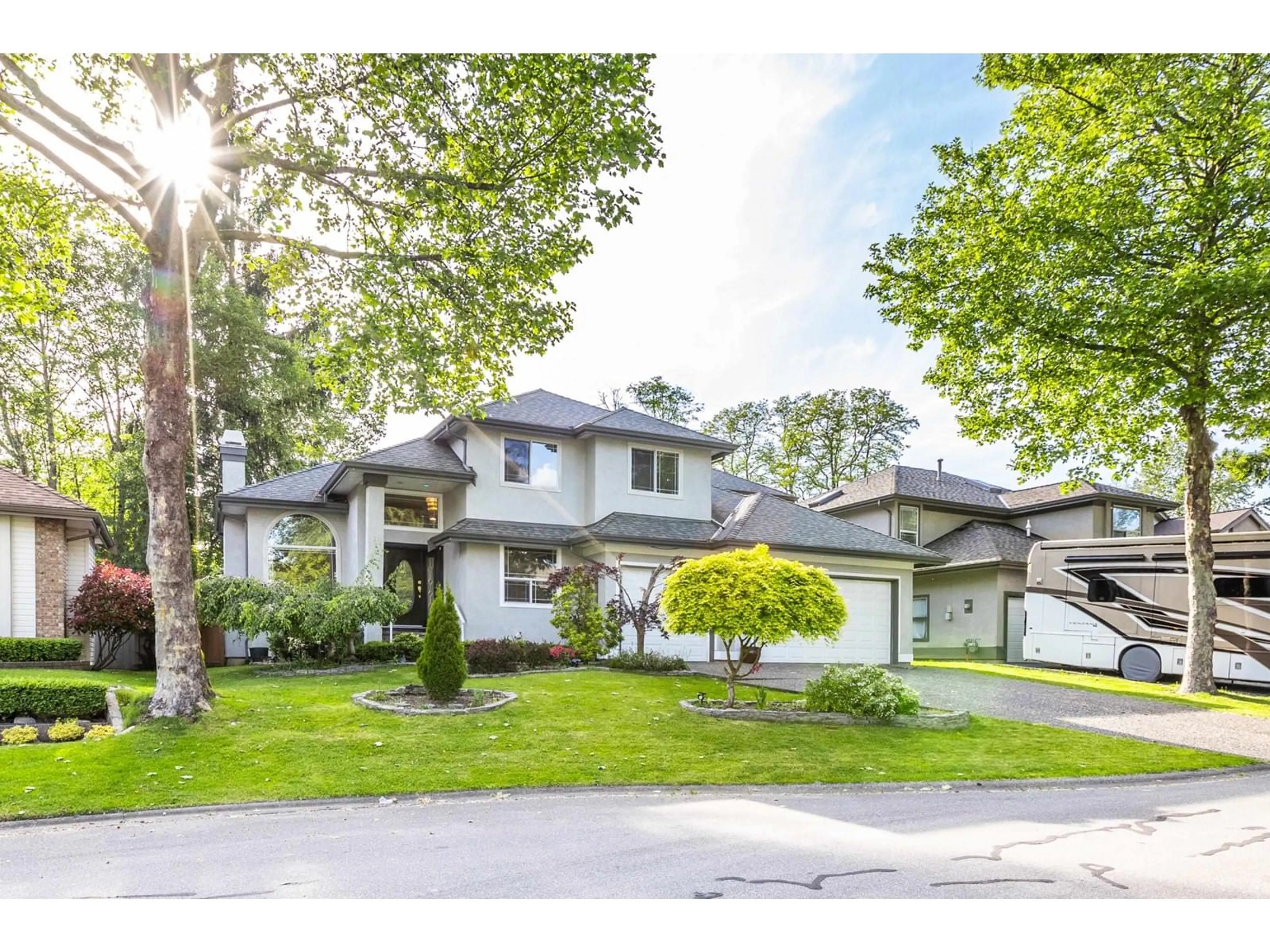Home with vinyl exterior material, street for 7931 REDTAIL, Surrey British Columbia V3W0N4