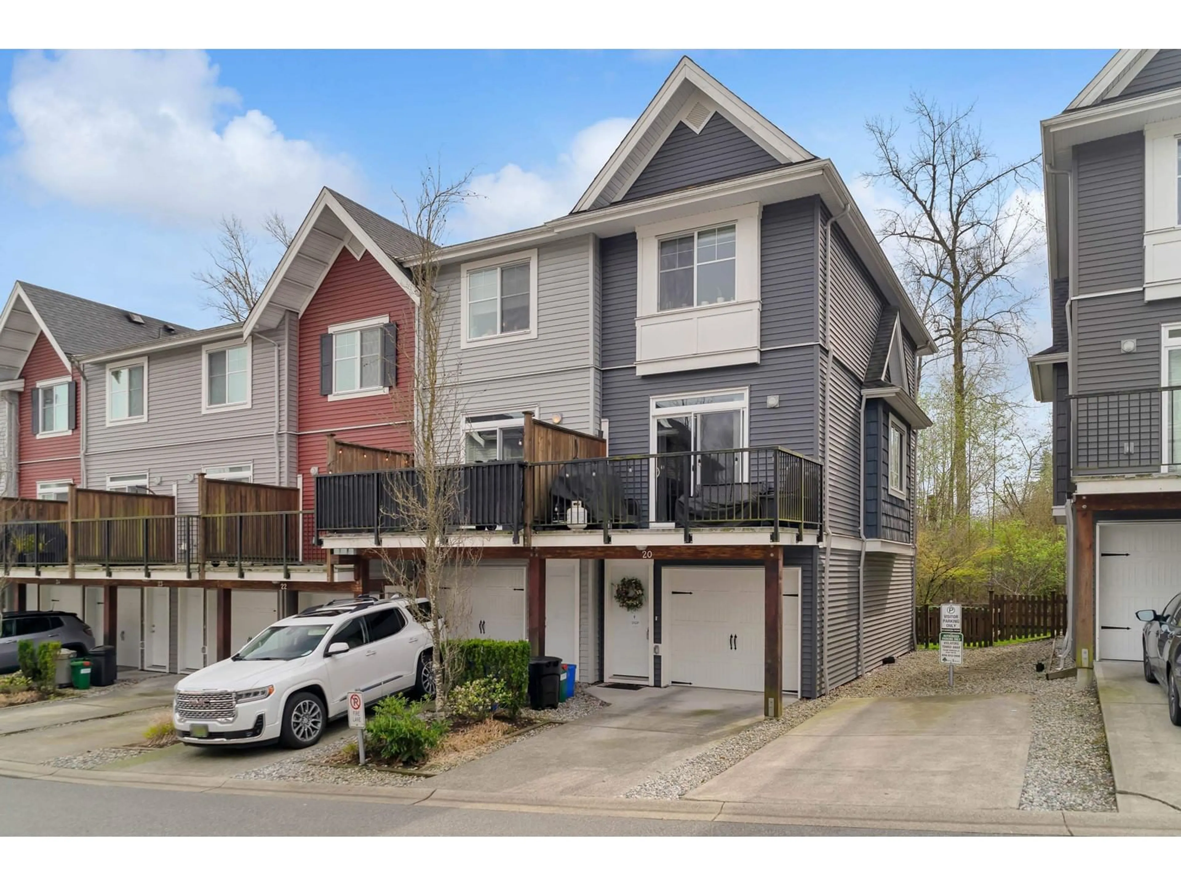 Home with vinyl exterior material, street for 20 - 19128 65, Surrey British Columbia V4N6P2