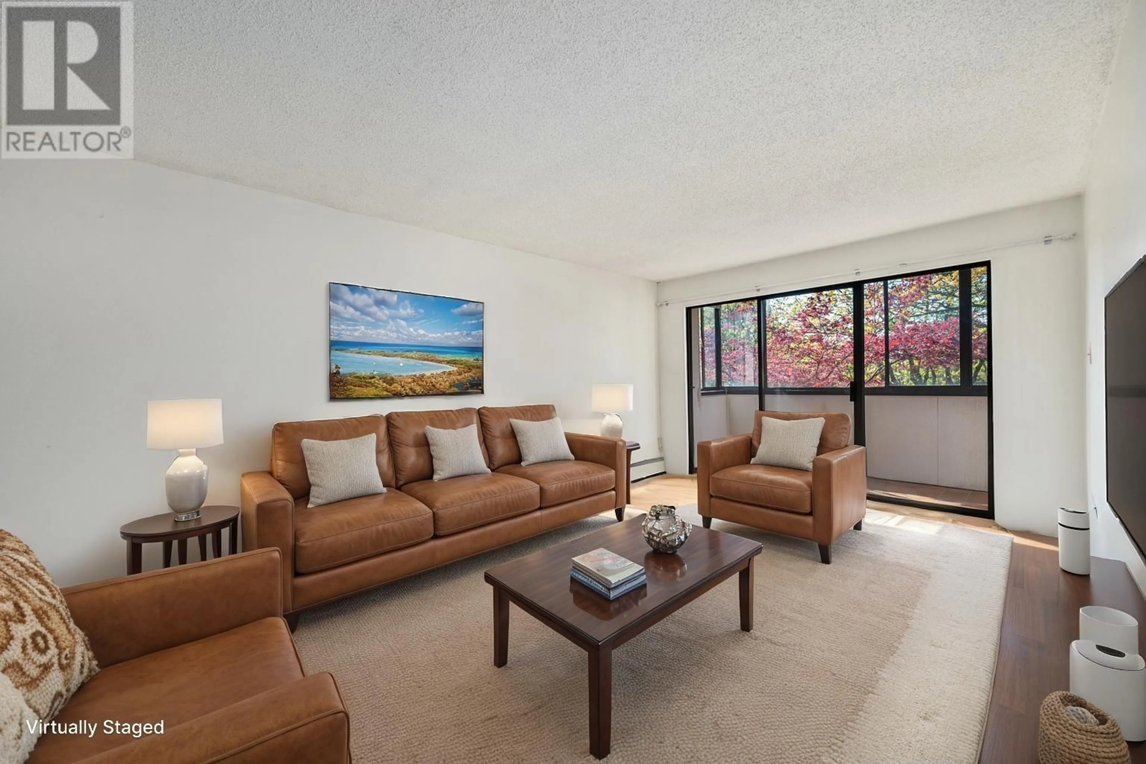 Living room with furniture, unknown for 203 - 8775 CARTIER STREET, Vancouver British Columbia V6P4V3