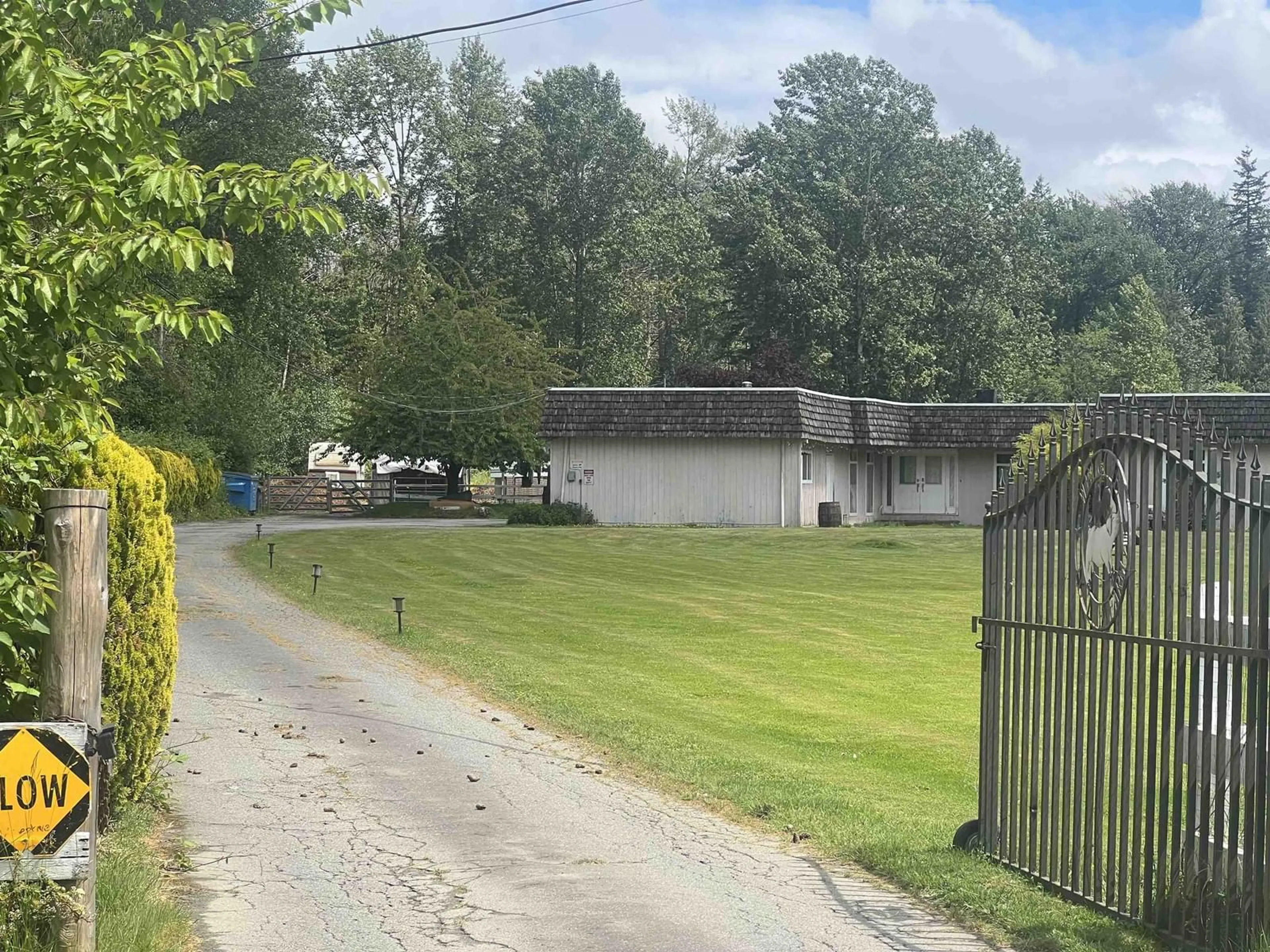 A pic from outside/outdoor area/front of a property/back of a property/a pic from drone, street for 4386 224 STREET, Langley British Columbia V2Z2V5