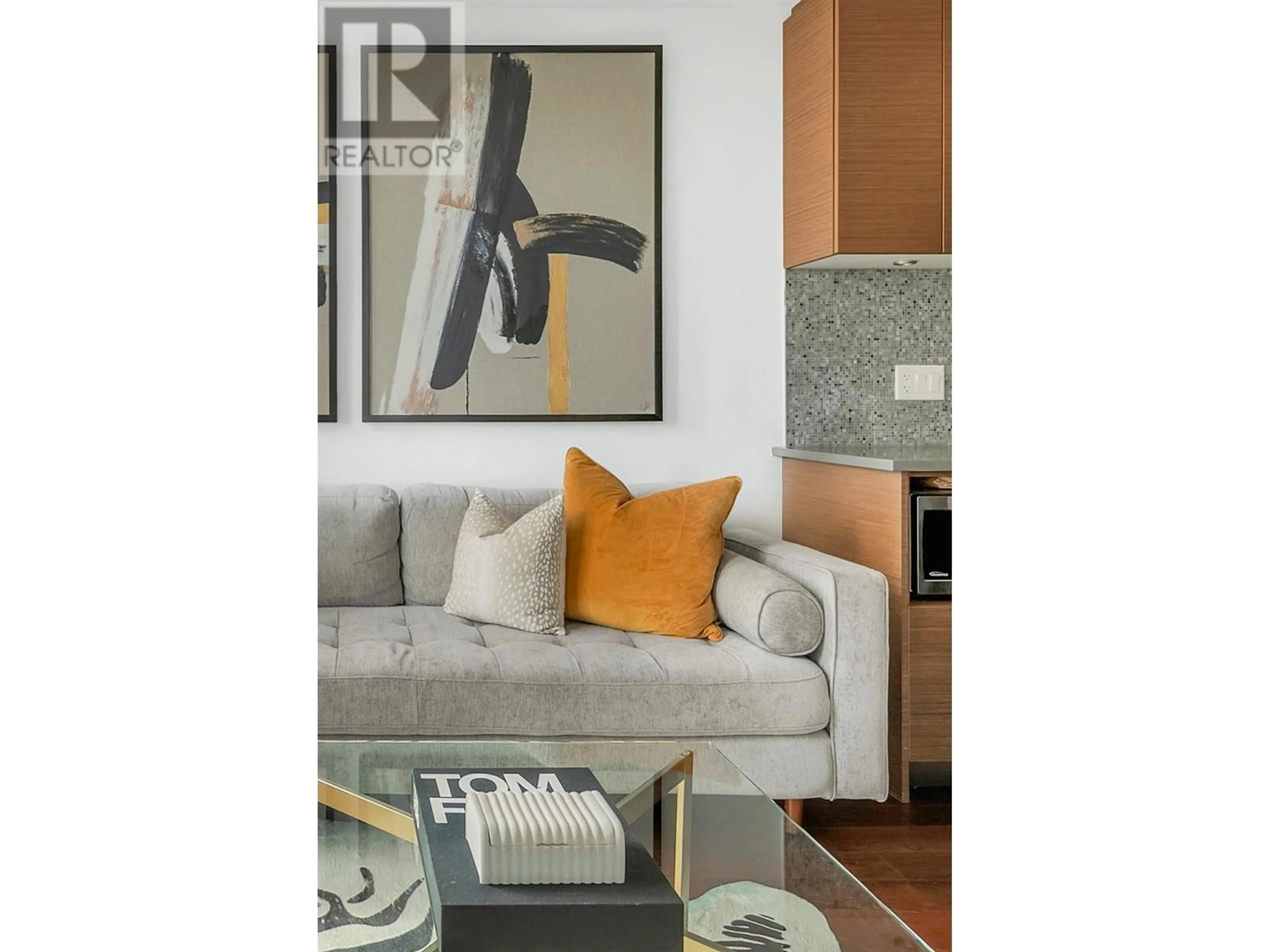 Living room with furniture, unknown for 1502 - 565 SMITHE STREET, Vancouver British Columbia V6B0E4