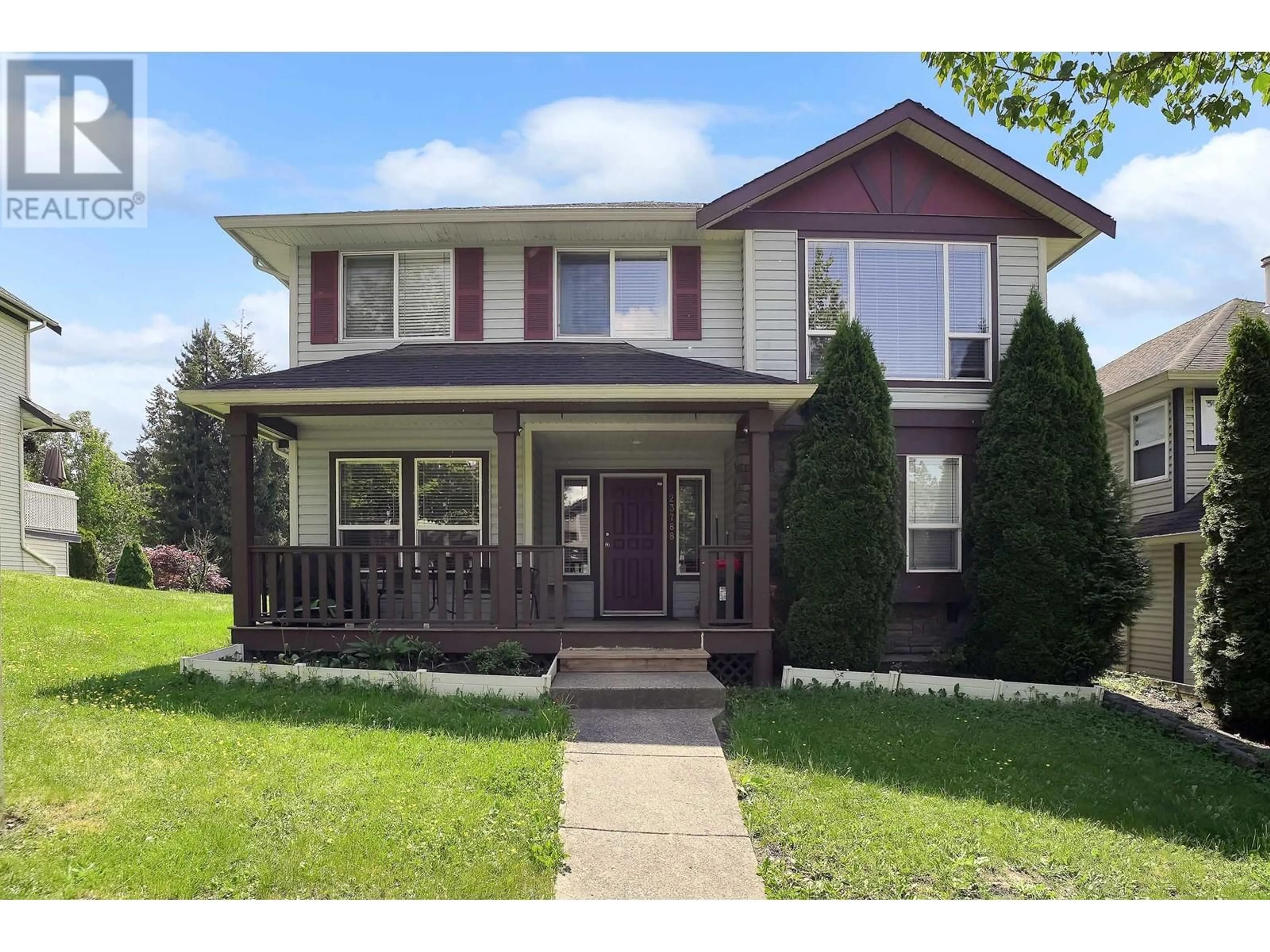 Home with vinyl exterior material, street for 23788 KANAKA WAY, Maple Ridge British Columbia V2W1E5