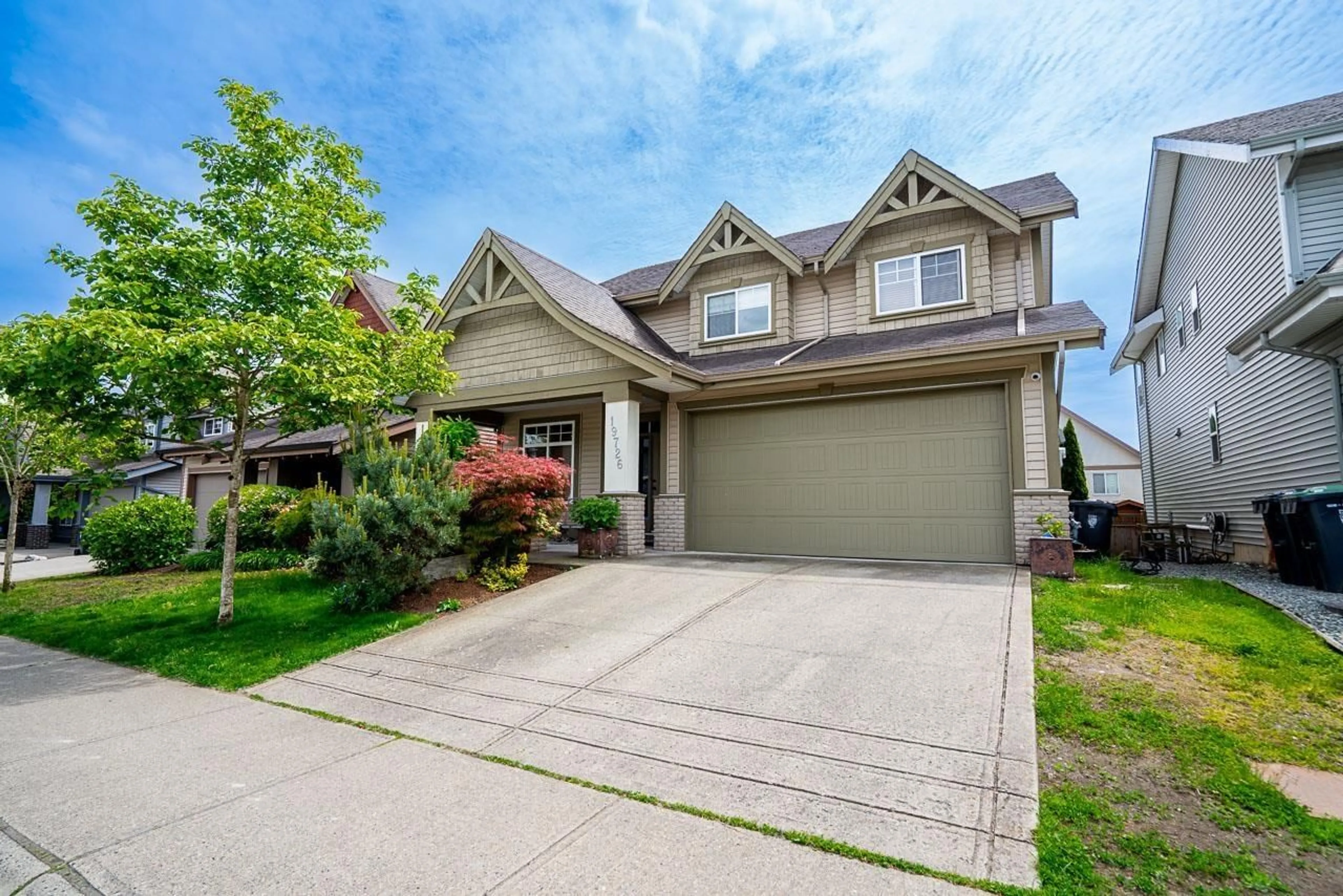 Home with vinyl exterior material, street for 19726 70, Langley British Columbia V2Y3E8