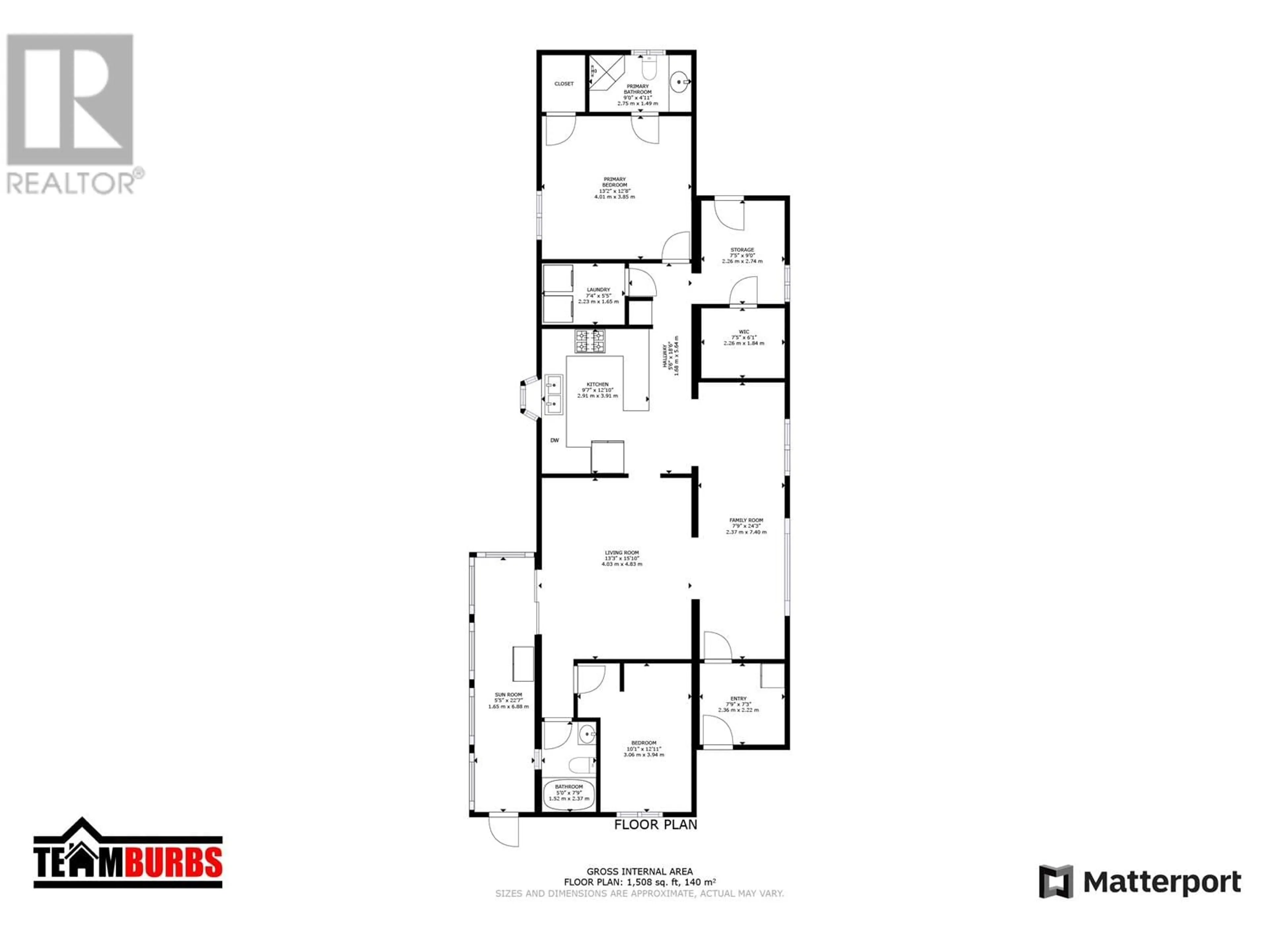 Floor plan for 1732 LUST ROAD, Quesnel British Columbia V2J3T8