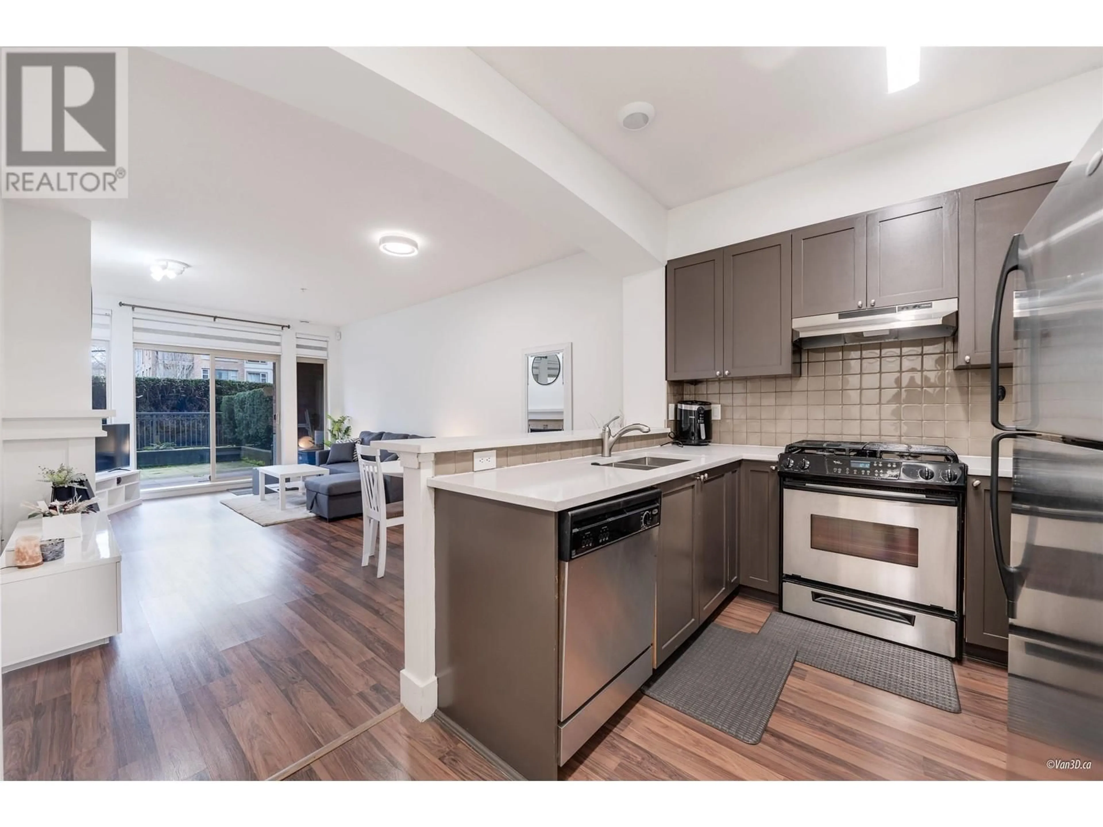 Open concept kitchen, unknown for 112 - 2280 WESBROOK MALL, Vancouver British Columbia V6T2K3