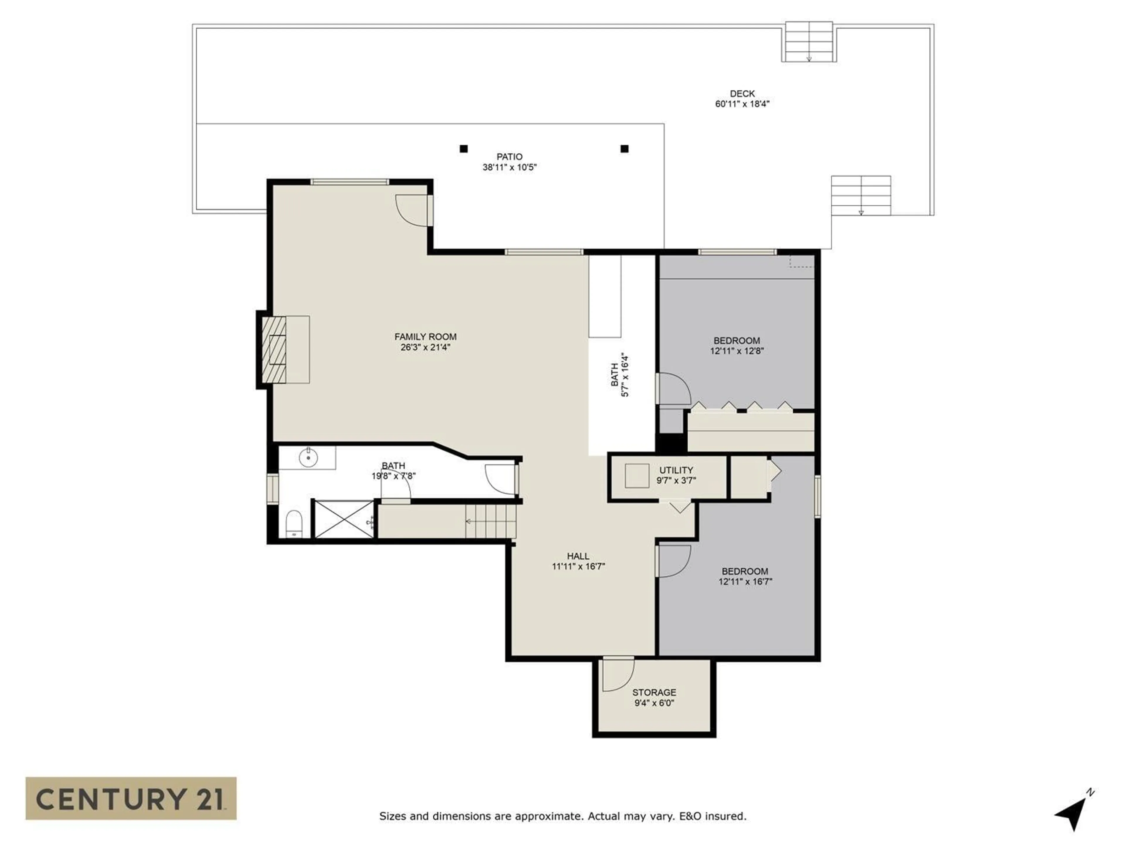 Floor plan for 4 - 3532 MCKINLEY, Abbotsford British Columbia V2S8M6