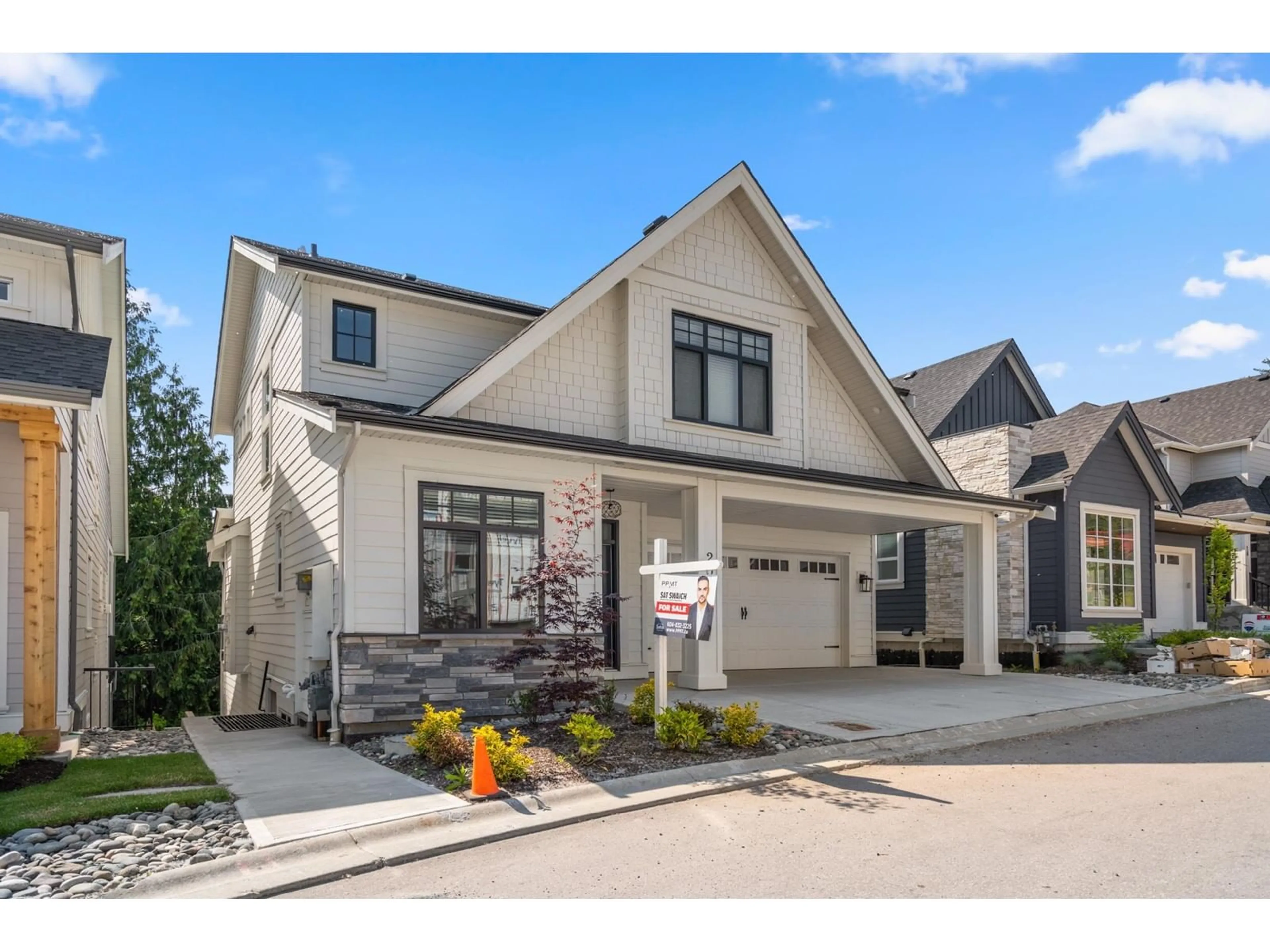 Home with brick exterior material, street for 20 - 4217 OLD CLAYBURN, Abbotsford British Columbia V3G0B6