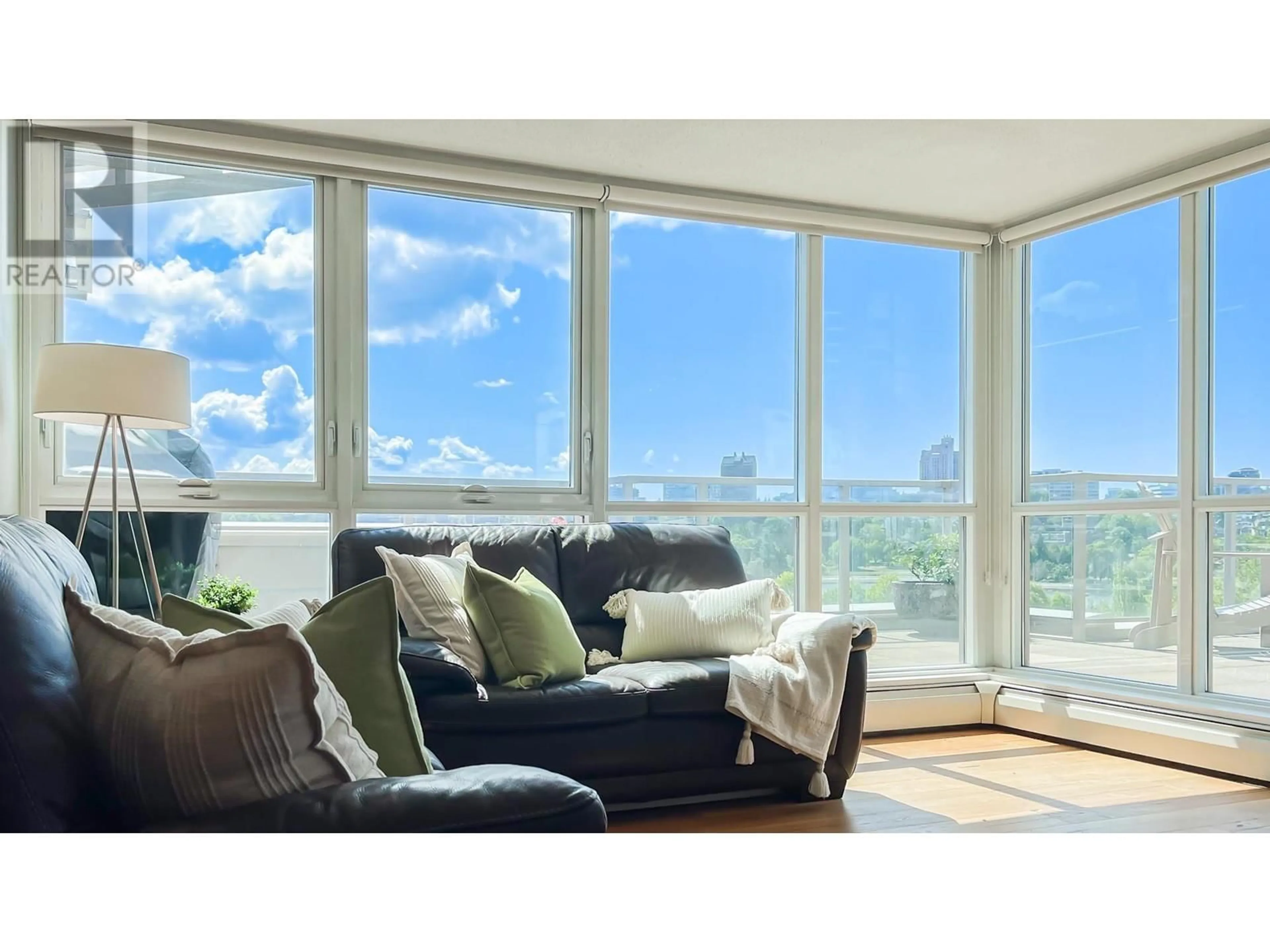 Living room with furniture, wood/laminate floor for 801 - 1388 HOMER STREET, Vancouver British Columbia V6B6A7