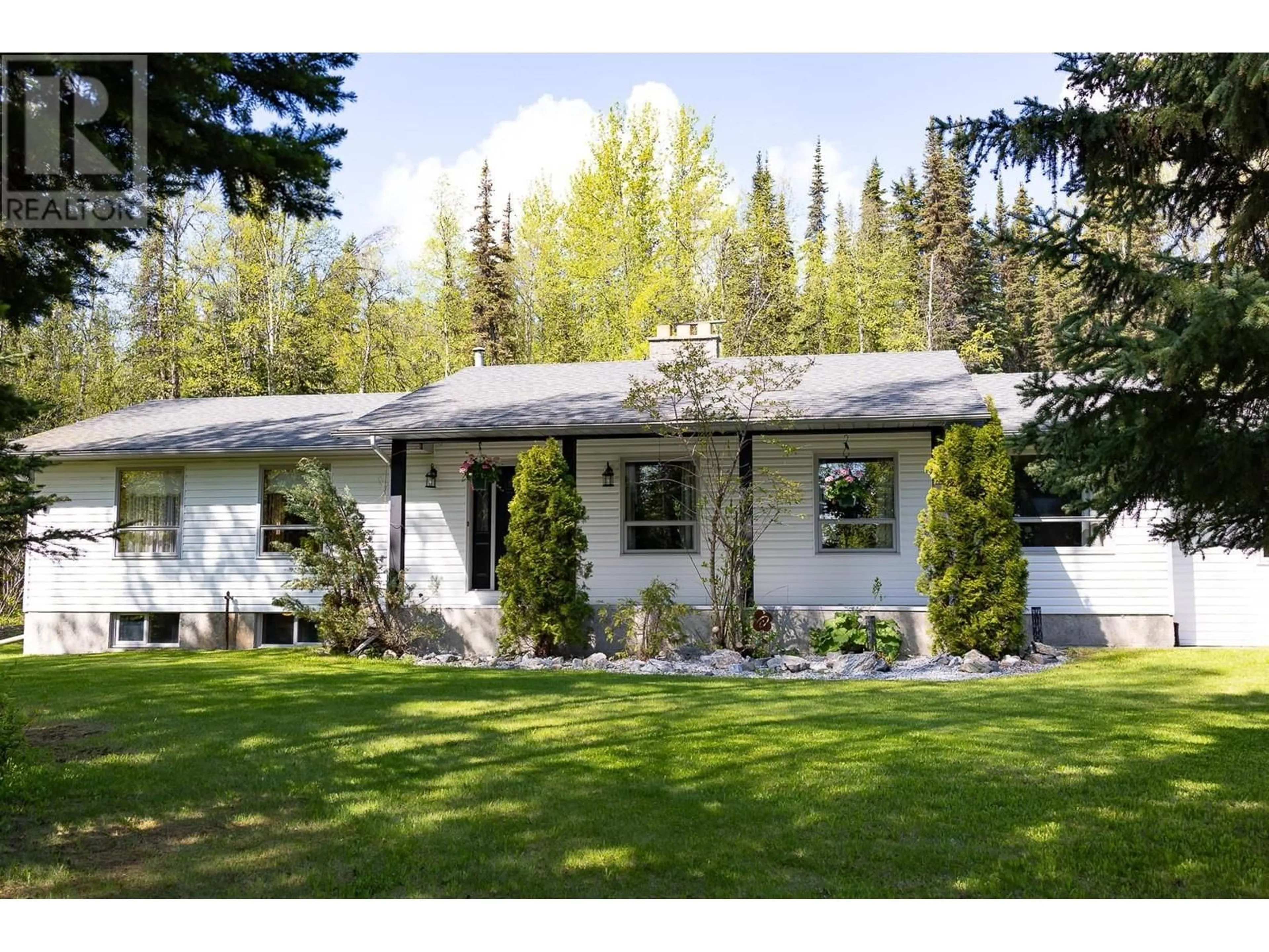 Home with vinyl exterior material, street for 9951 BELMONT ROAD, Prince George British Columbia V2K5T9