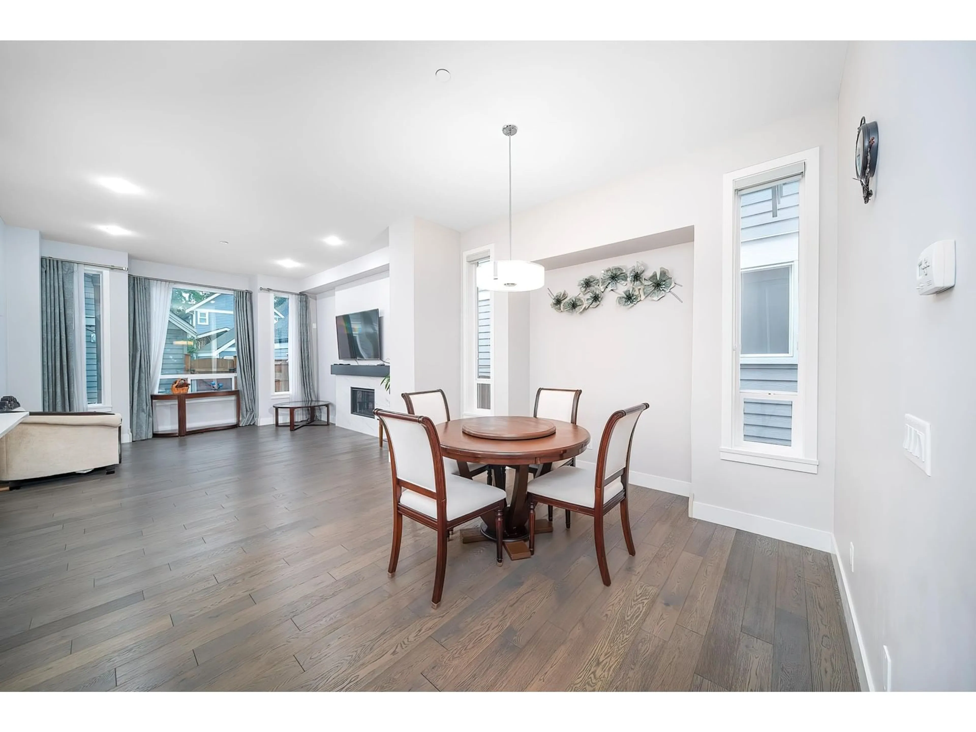 Dining room, wood/laminate floor for 2168 165B, Surrey British Columbia V3Z0V6