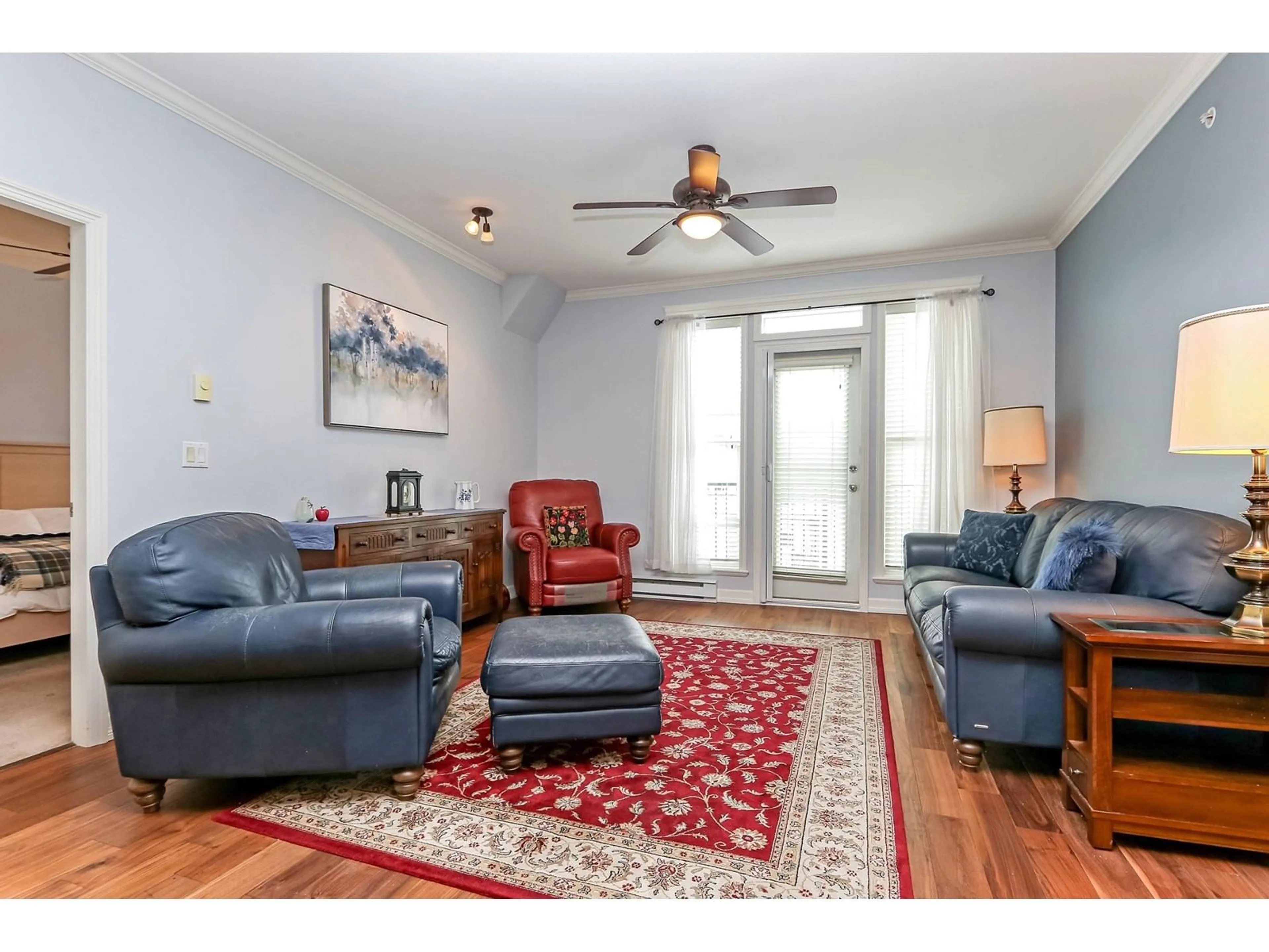 Living room with furniture, unknown for 410 - 8933 EDWARD STREET, Chilliwack British Columbia V2P4E2