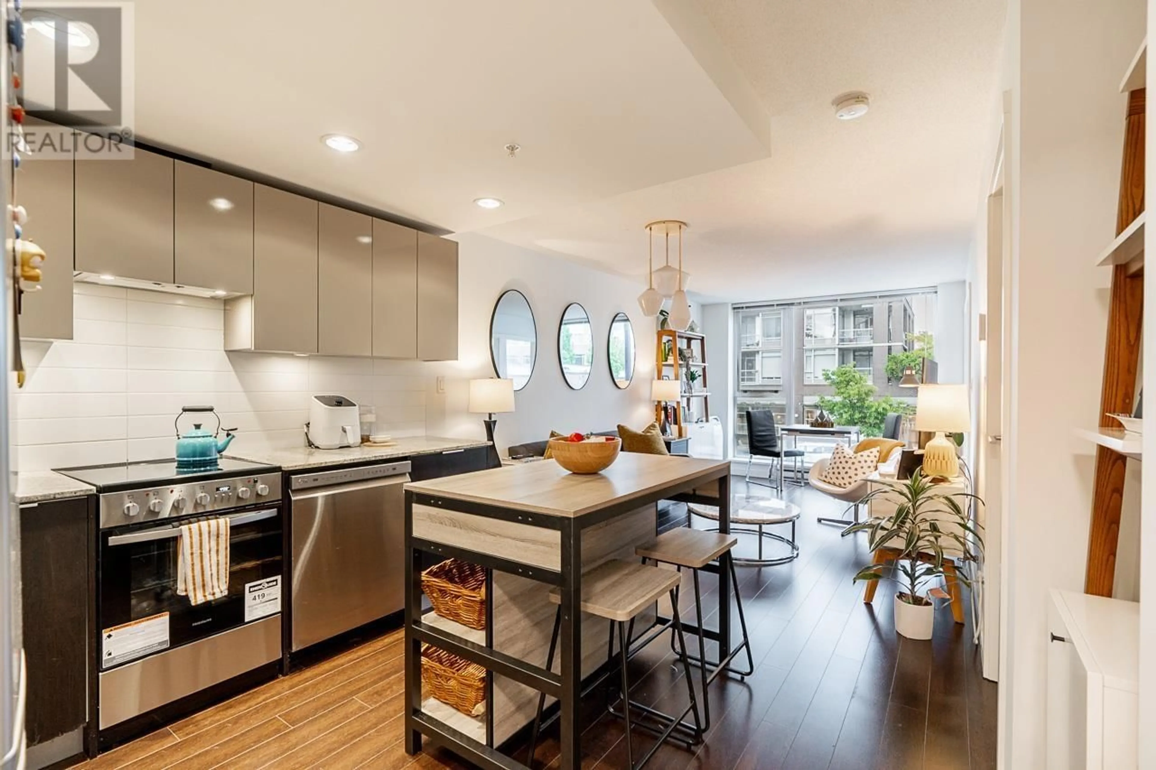 Open concept kitchen, unknown for 208 - 445 2ND AVENUE, Vancouver British Columbia V5Y0E8