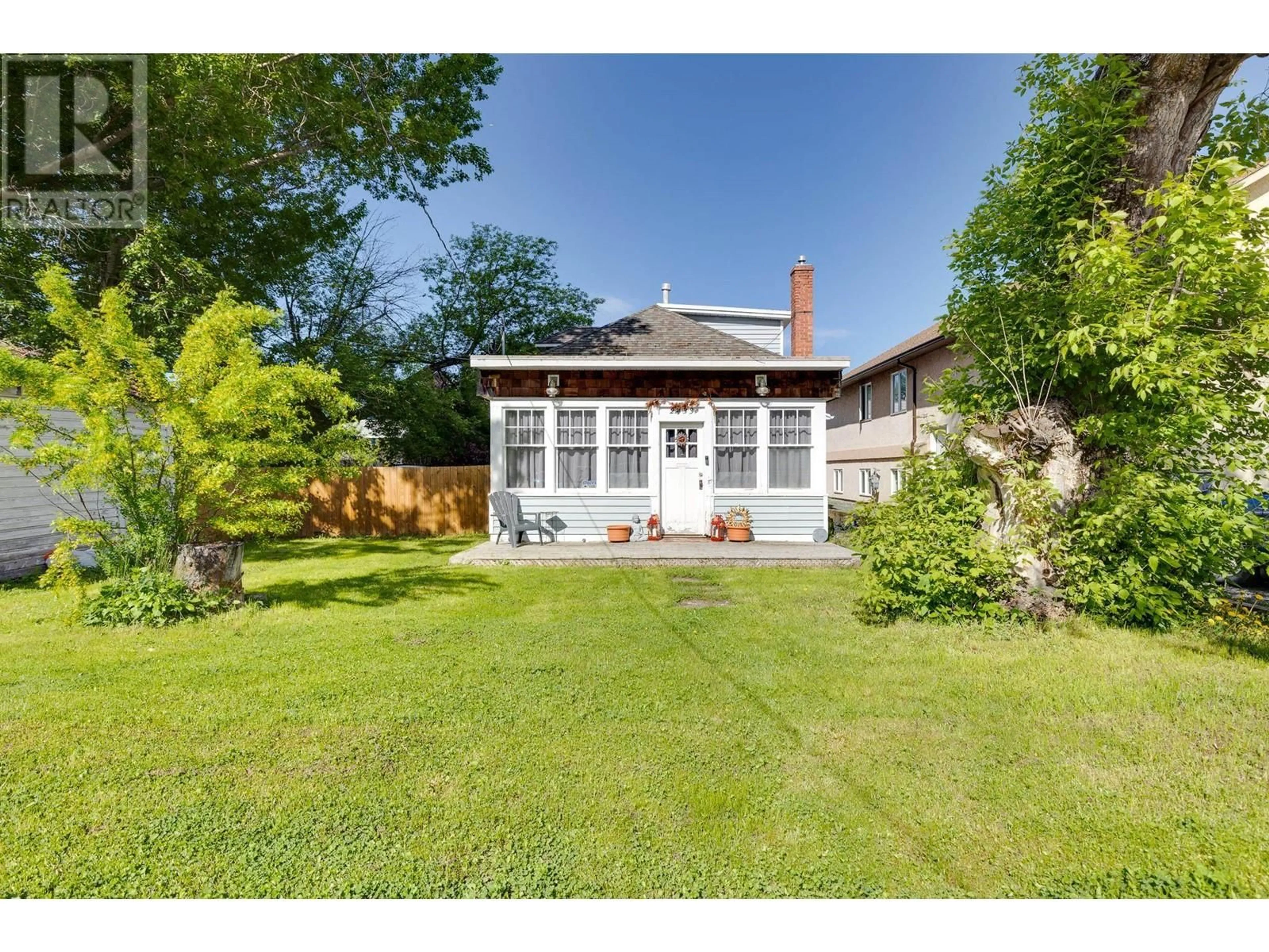 A pic from outside/outdoor area/front of a property/back of a property/a pic from drone, street for 2433 INLANDER STREET, Prince George British Columbia V2L5V8