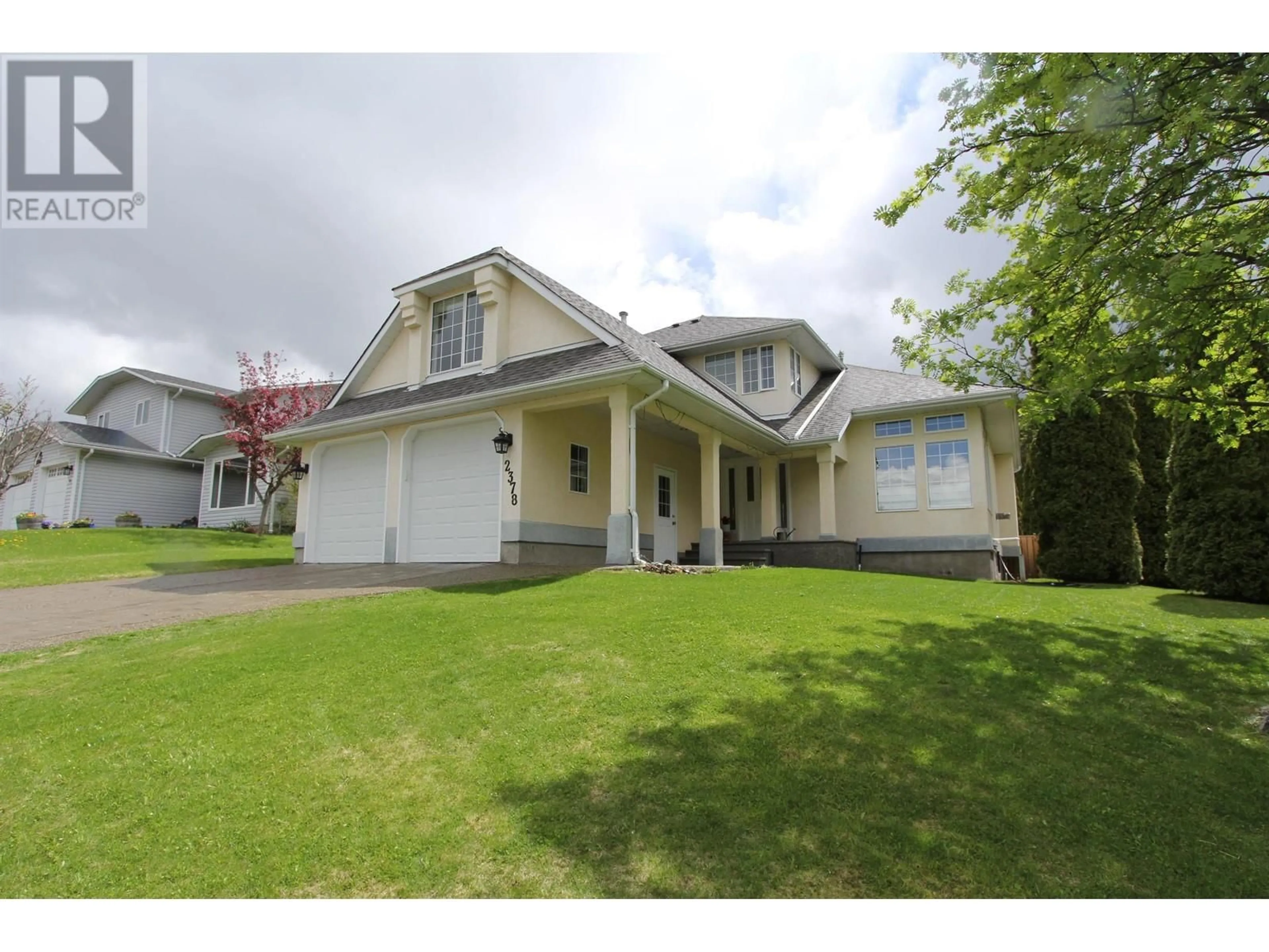Home with vinyl exterior material, street for 2378 PANORAMA CRESCENT, Prince George British Columbia V2K4T9