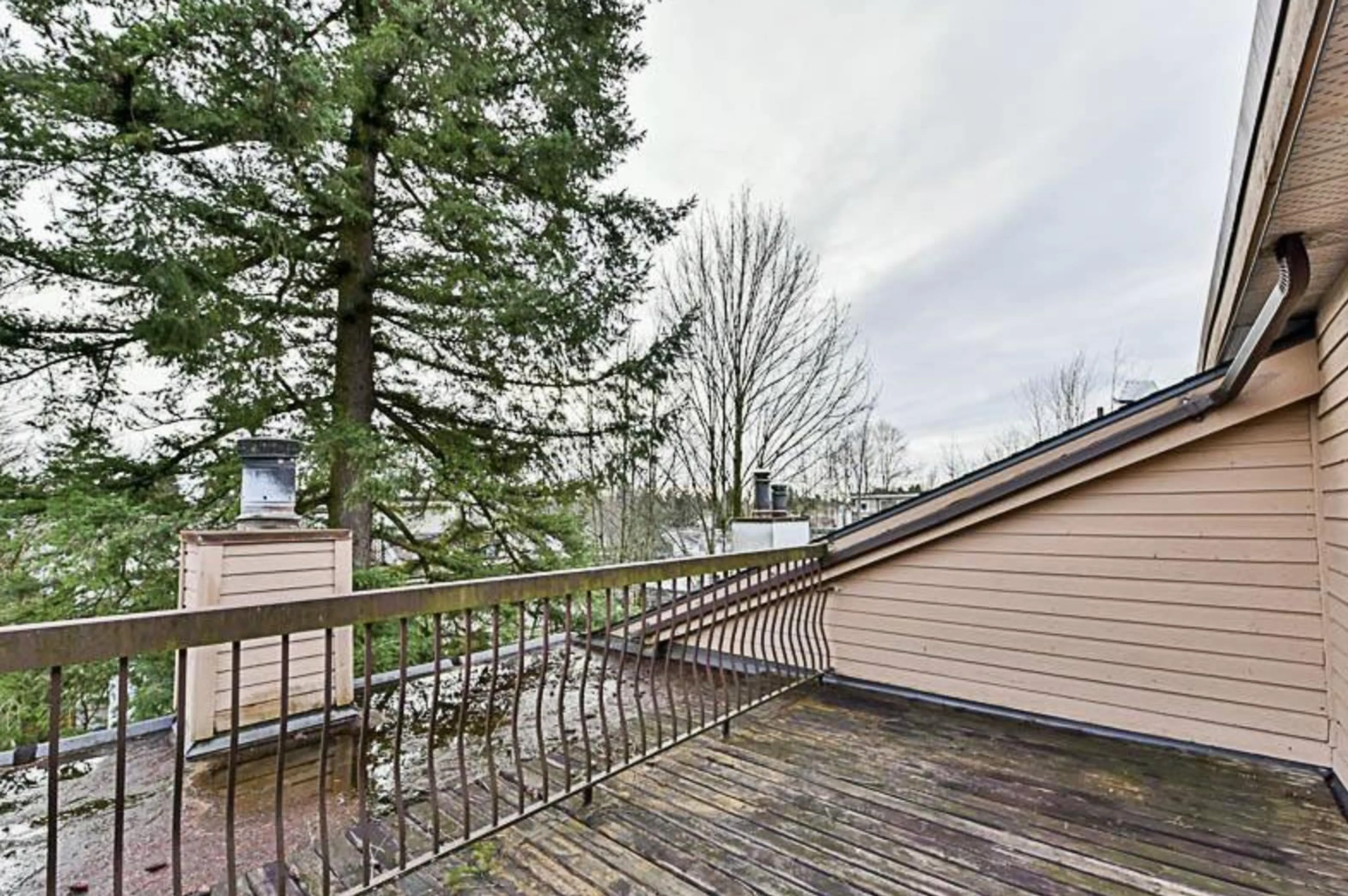 Patio, forest/trees view for 207 - 13316 71B, Surrey British Columbia V3W7Z4