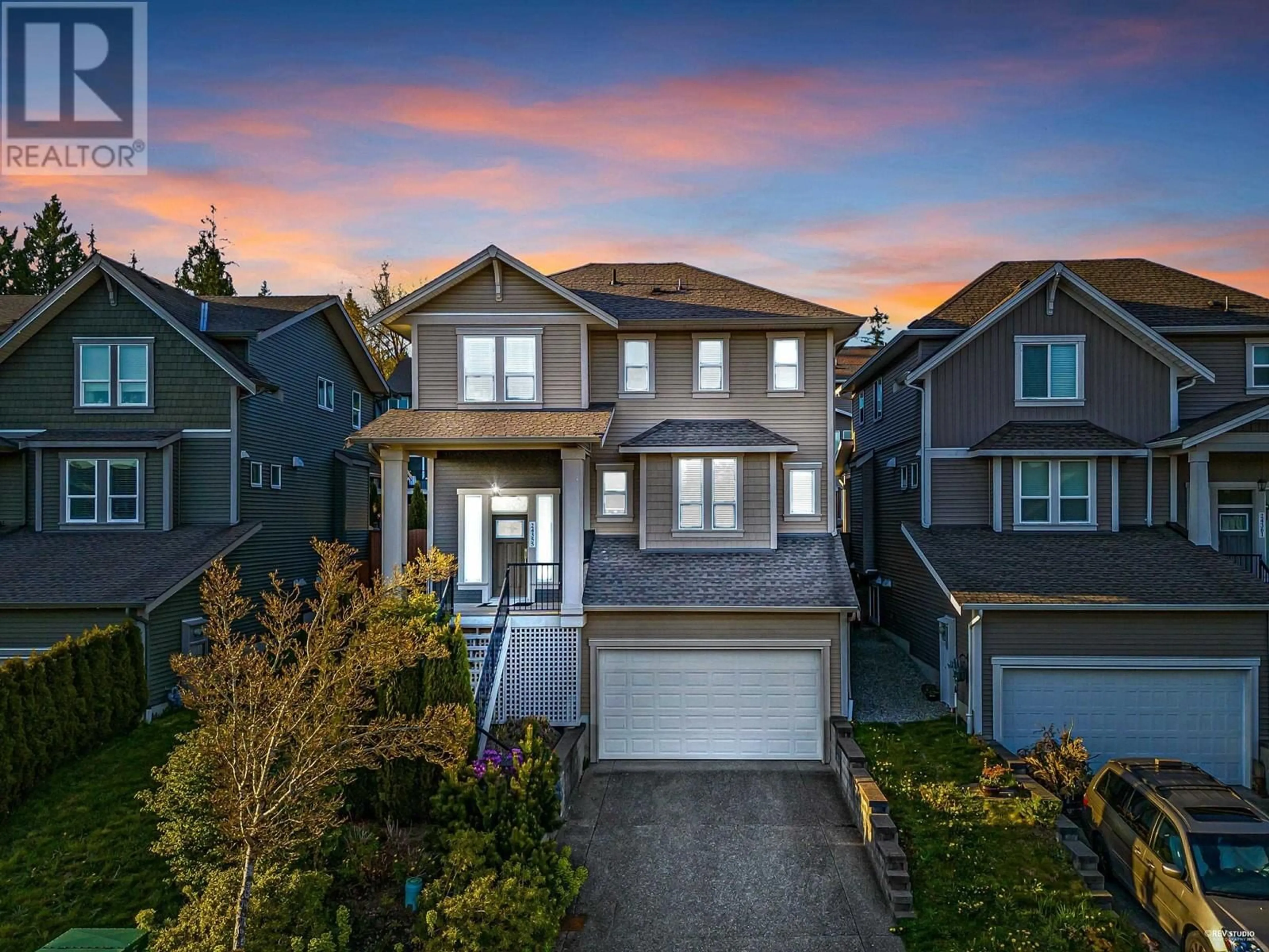 A pic from outside/outdoor area/front of a property/back of a property/a pic from drone, street for 24355 112B AVENUE, Maple Ridge British Columbia V2W1H5