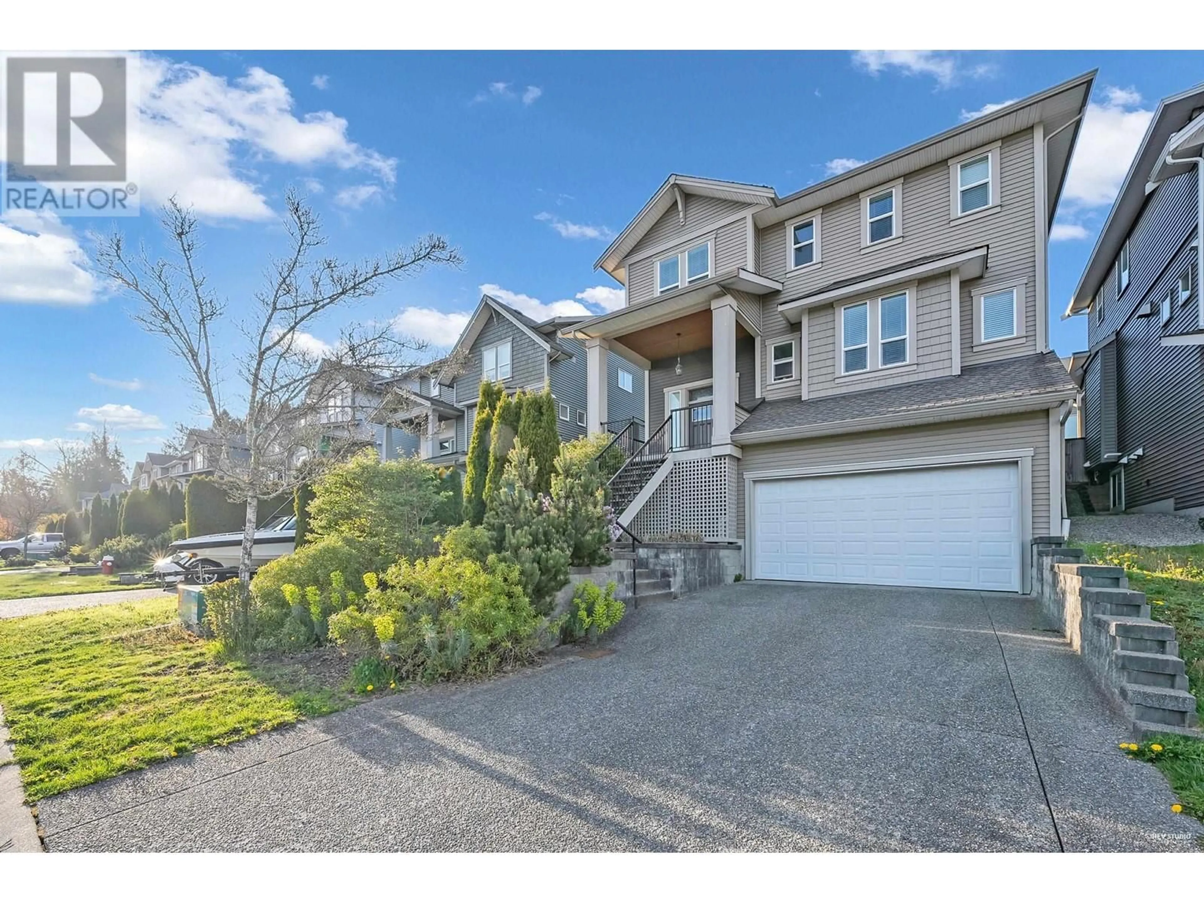 A pic from outside/outdoor area/front of a property/back of a property/a pic from drone, street for 24355 112B AVENUE, Maple Ridge British Columbia V2W1H5