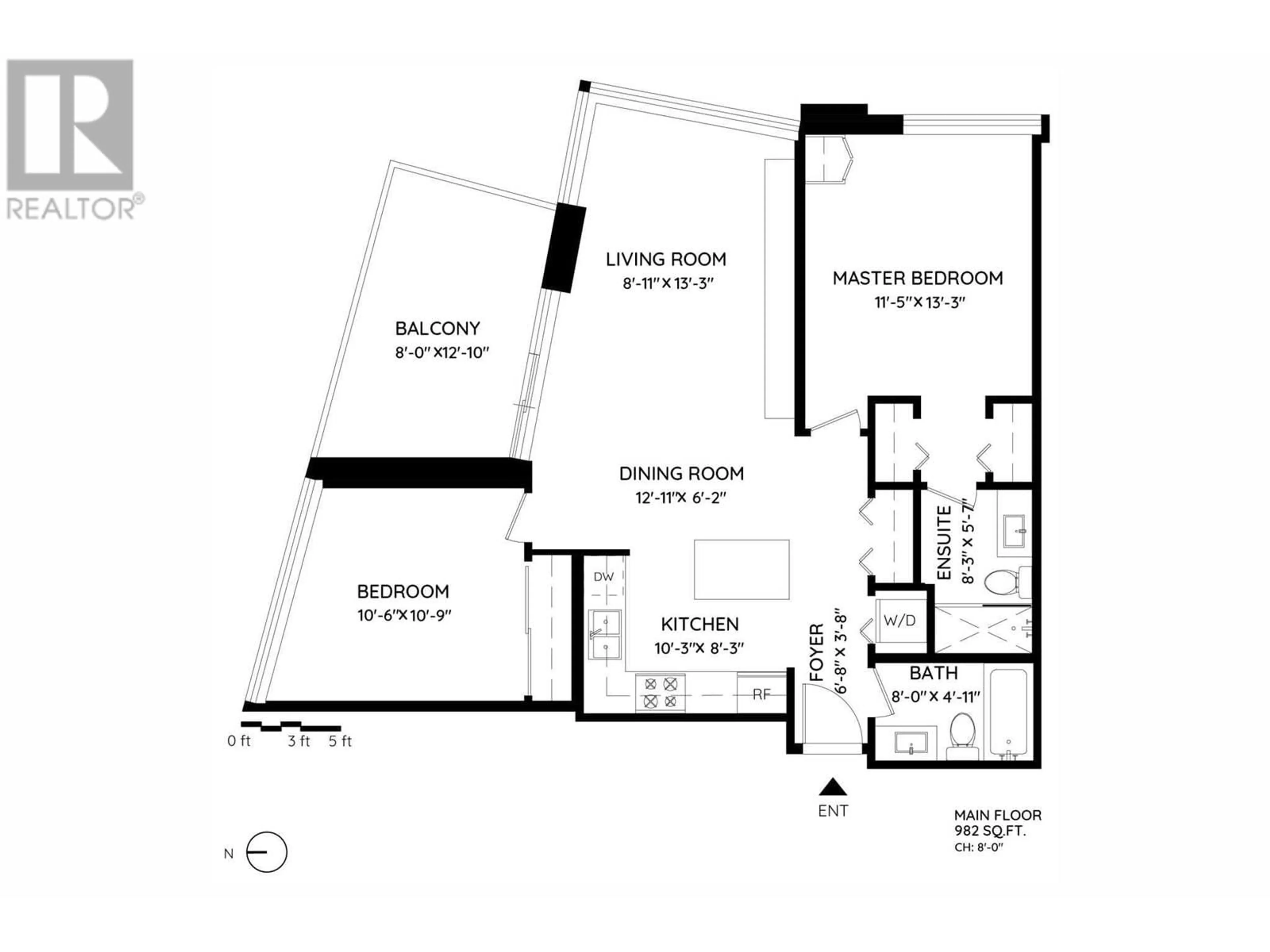 Floor plan for 1402 - 5611 GORING STREET, Burnaby British Columbia V5B0A3