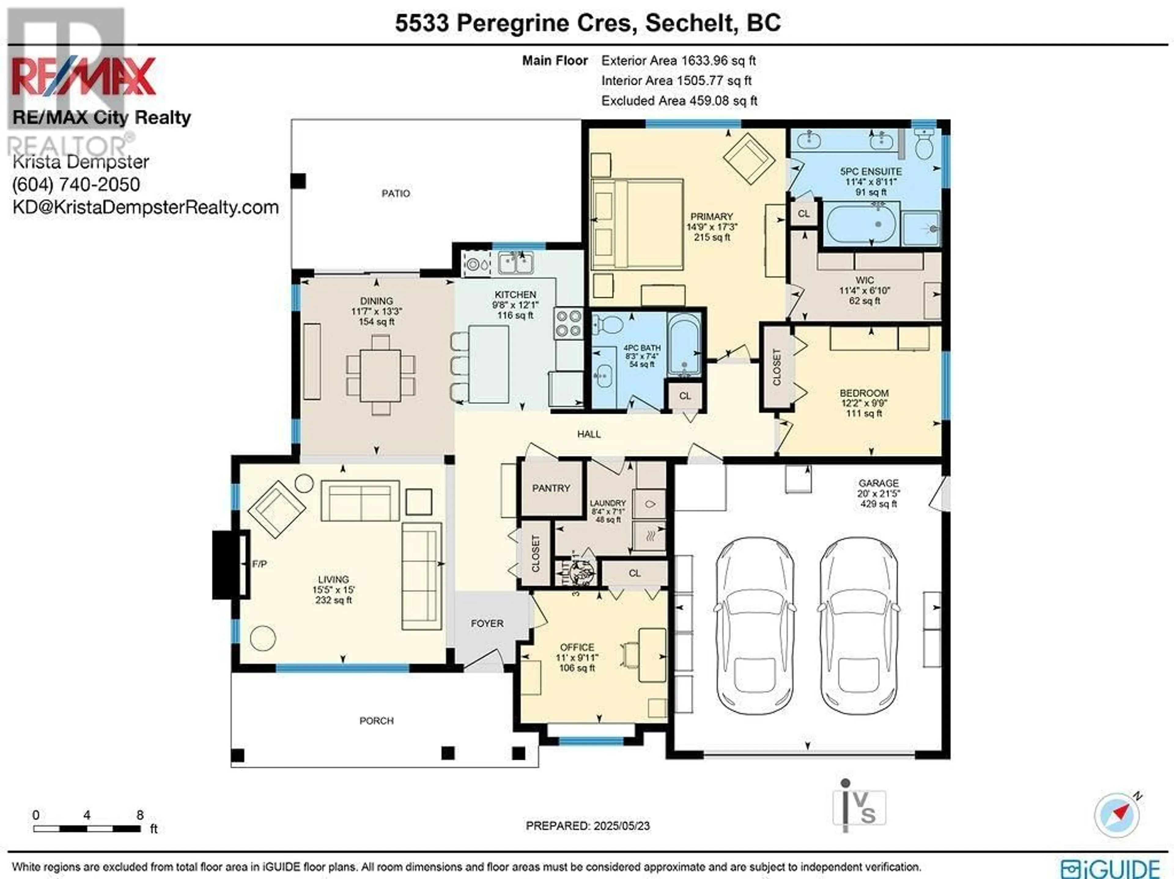 Floor plan for 5533 PEREGRINE CRESCENT, Sechelt British Columbia V0N3A7