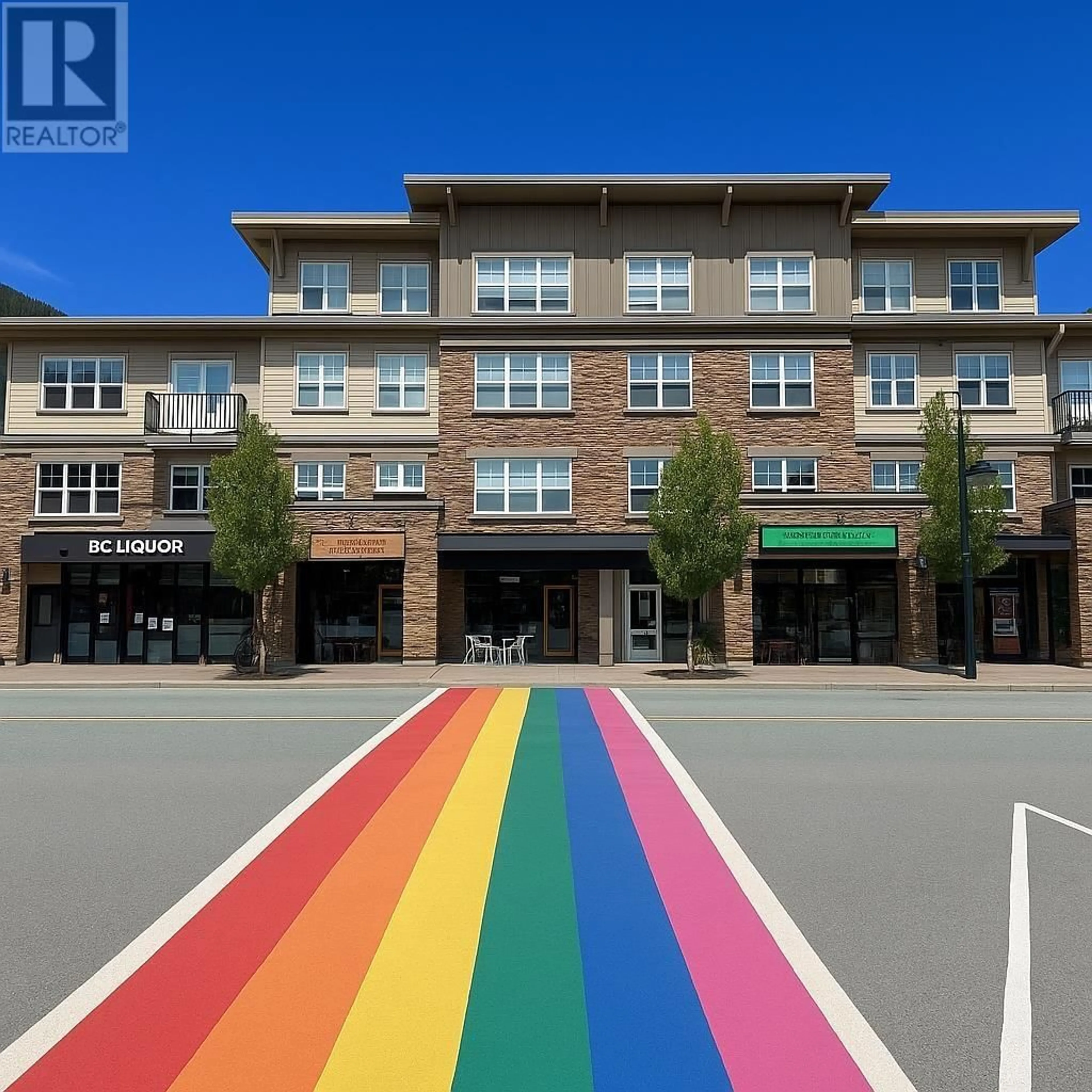 Patio, building for 202 - 7445 FRONTIER STREET, Pemberton British Columbia V0N2L1