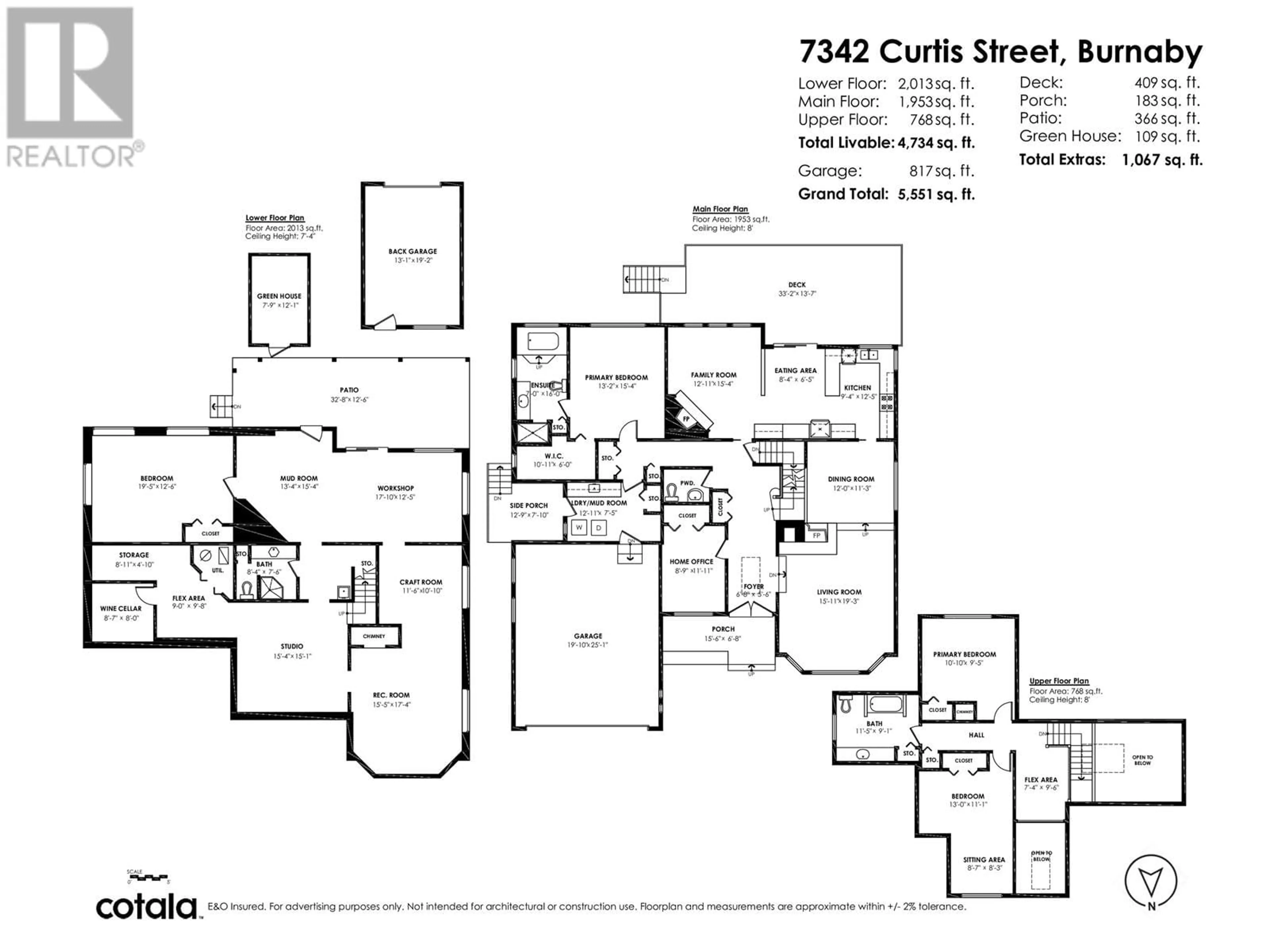 Floor plan for 7342 CURTIS STREET, Burnaby British Columbia V5A1K4