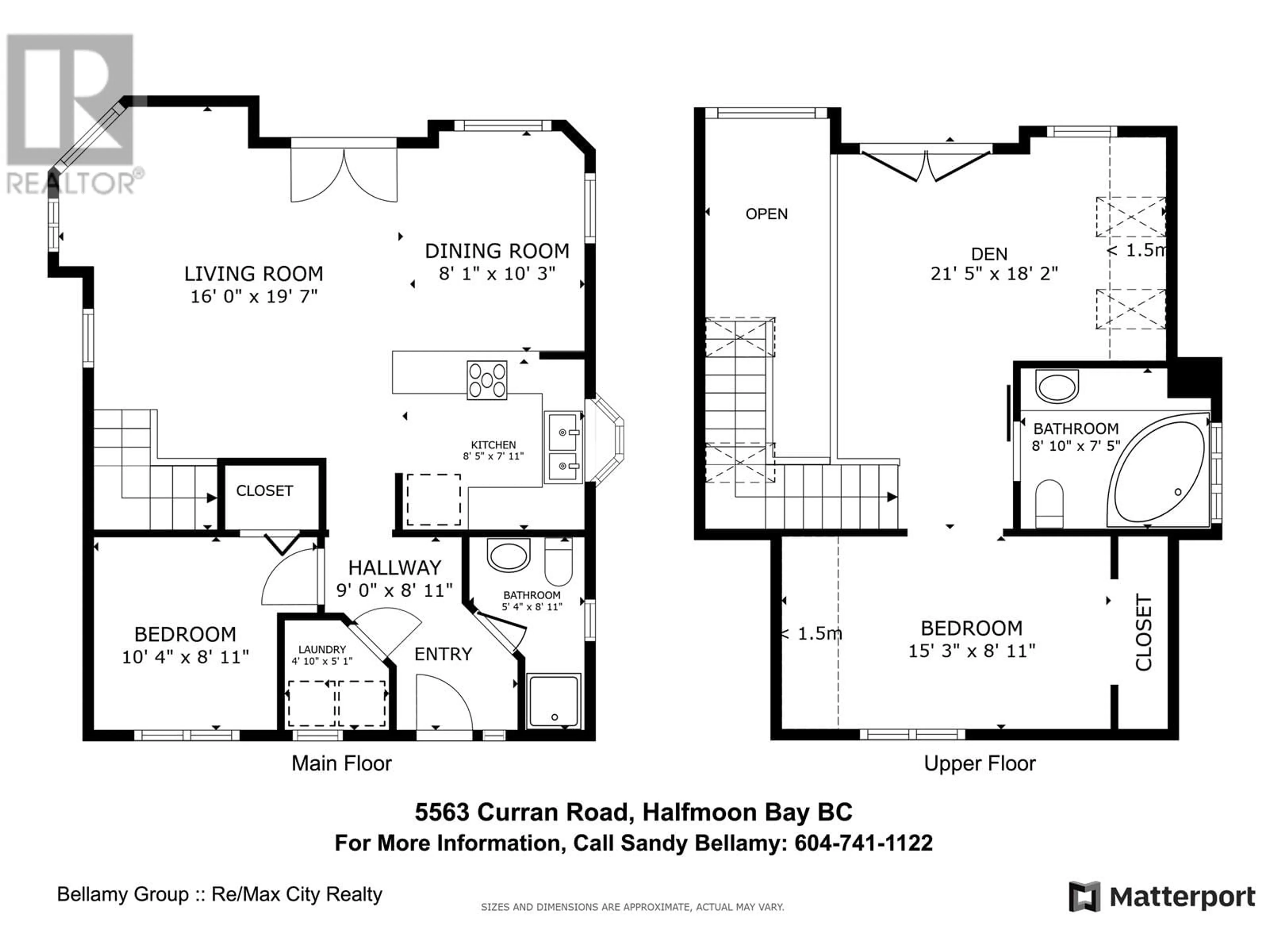 Floor plan for 5563 CURRAN ROAD, Halfmoon Bay British Columbia V7Z1B4