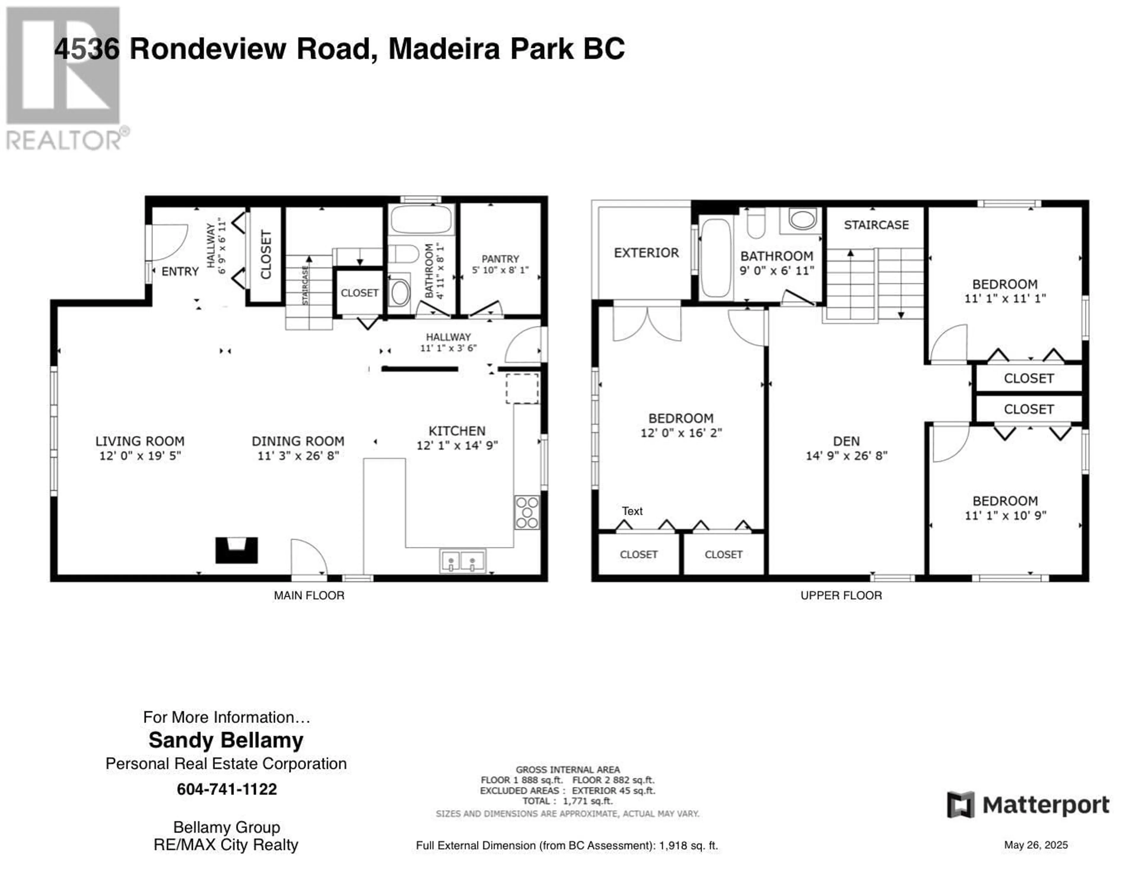 Floor plan for 4536 RONDEVIEW ROAD, Madeira Park British Columbia V0N2H1