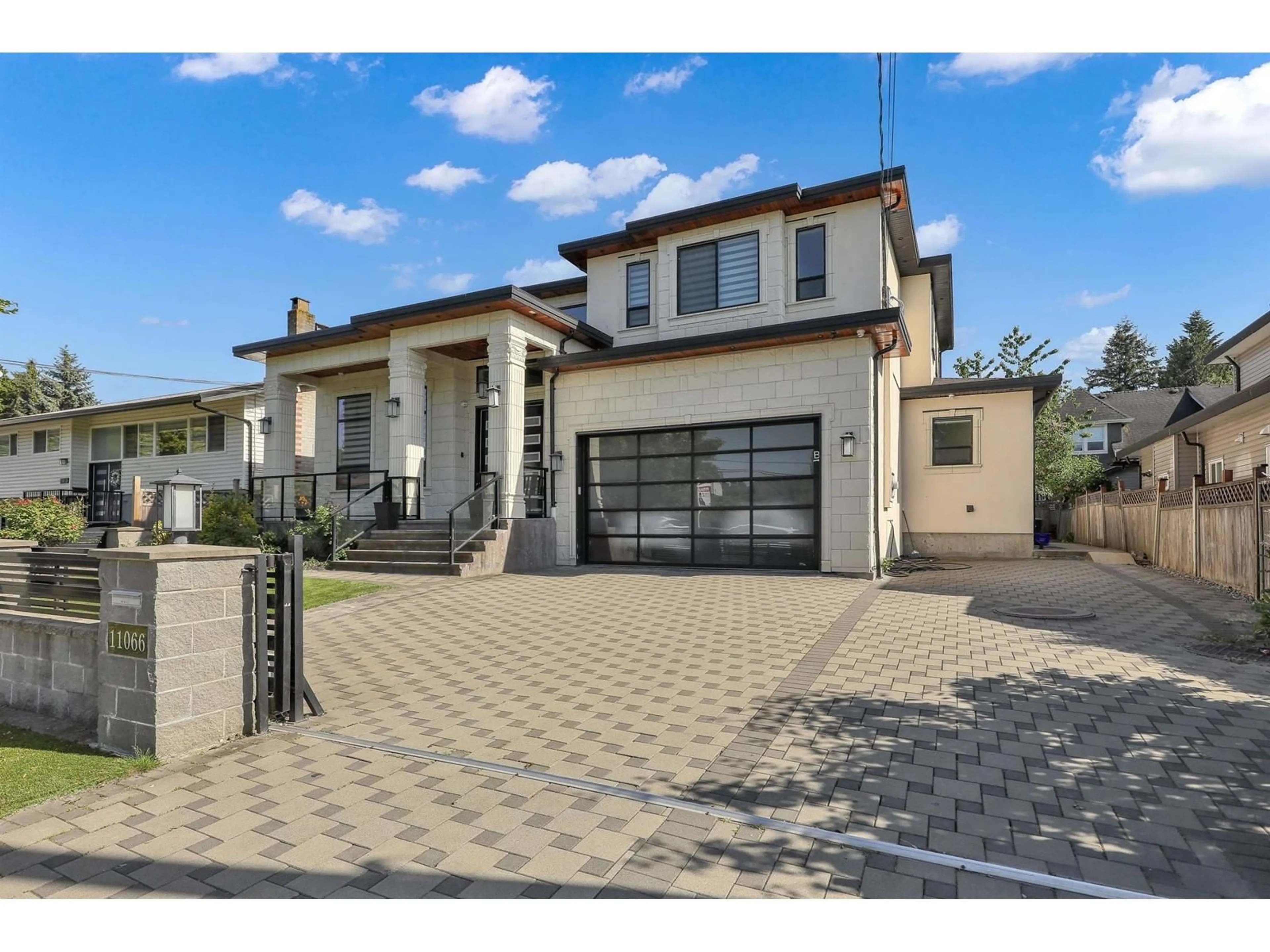 Home with brick exterior material, street for 11066 82, Delta British Columbia V4C2B3