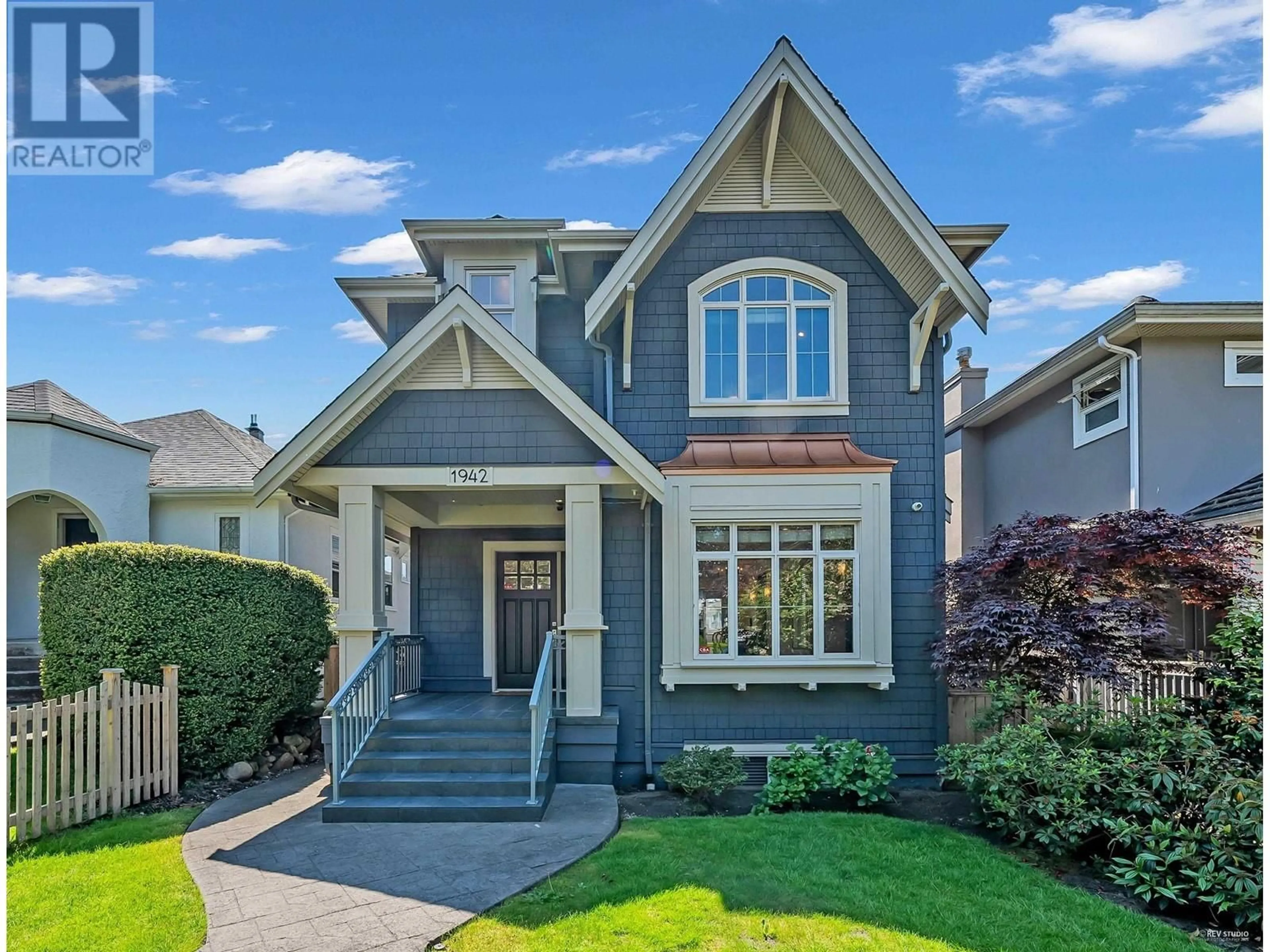 Home with brick exterior material, street for 1942 W 42ND AVENUE, Vancouver British Columbia V6M2B1