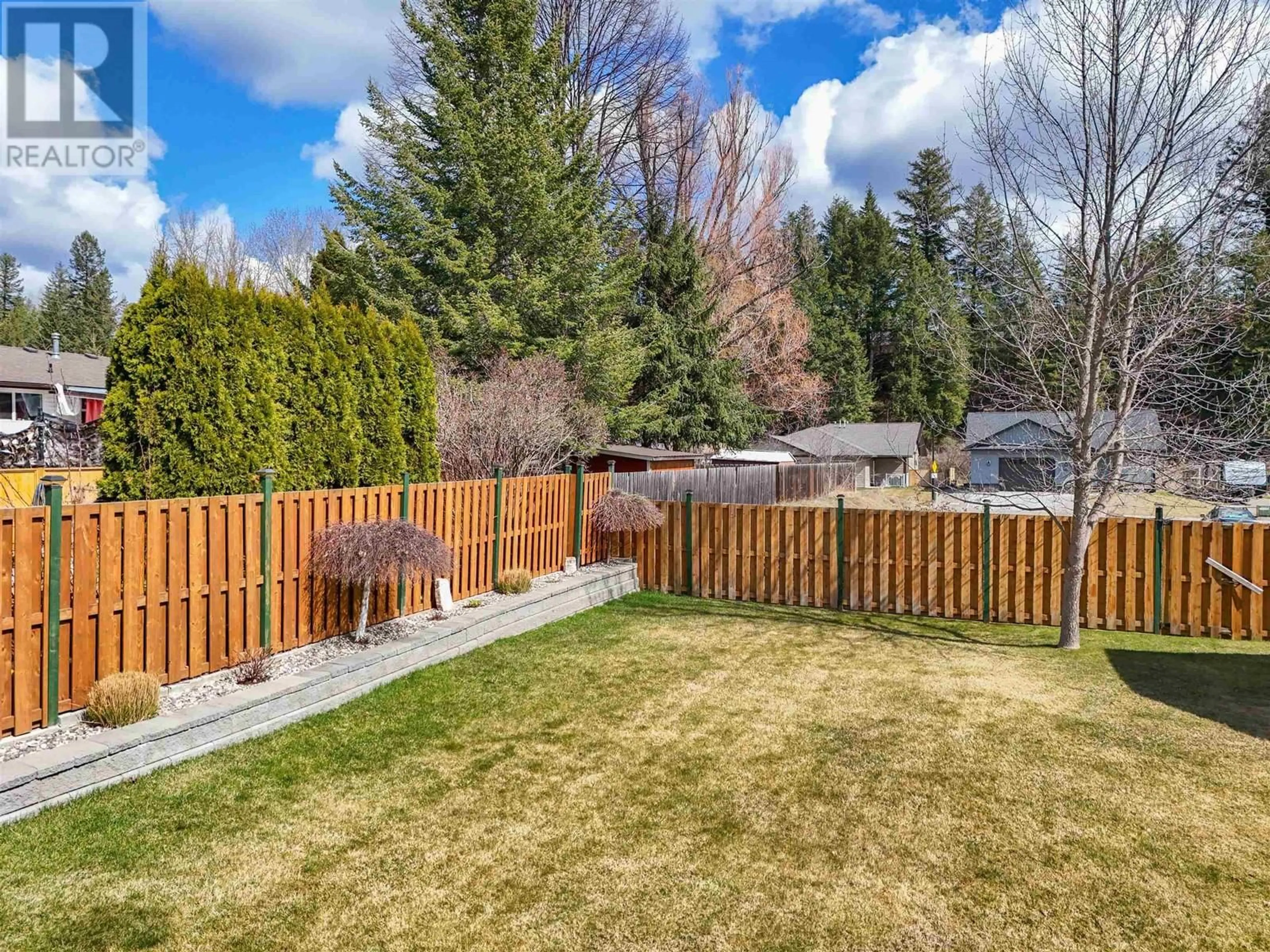 Patio, forest/trees view for 1375 NAGRA AVENUE, Quesnel British Columbia V2J6P6