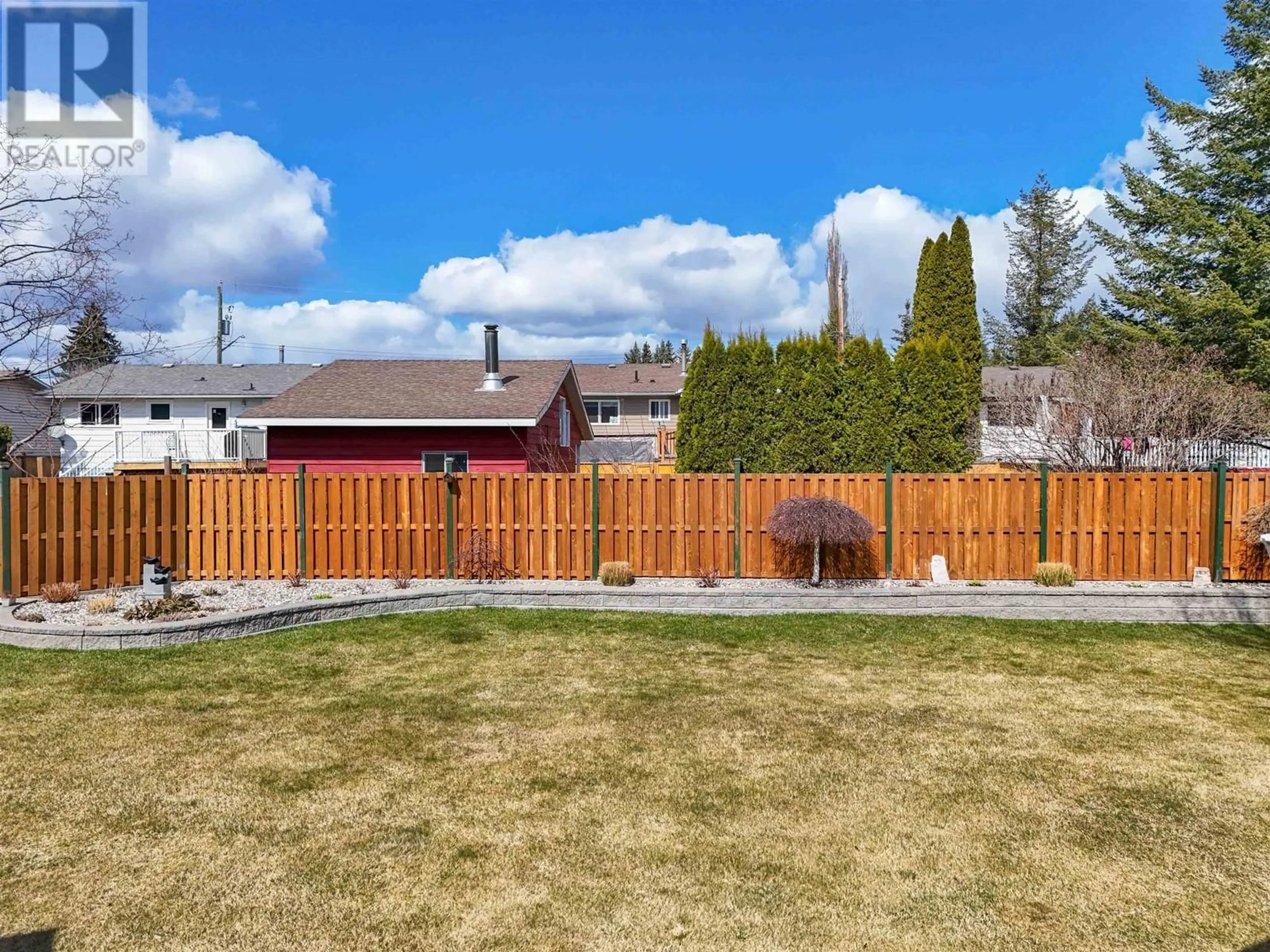 A pic from outside/outdoor area/front of a property/back of a property/a pic from drone, mountain view for 1375 NAGRA AVENUE, Quesnel British Columbia V2J6P6