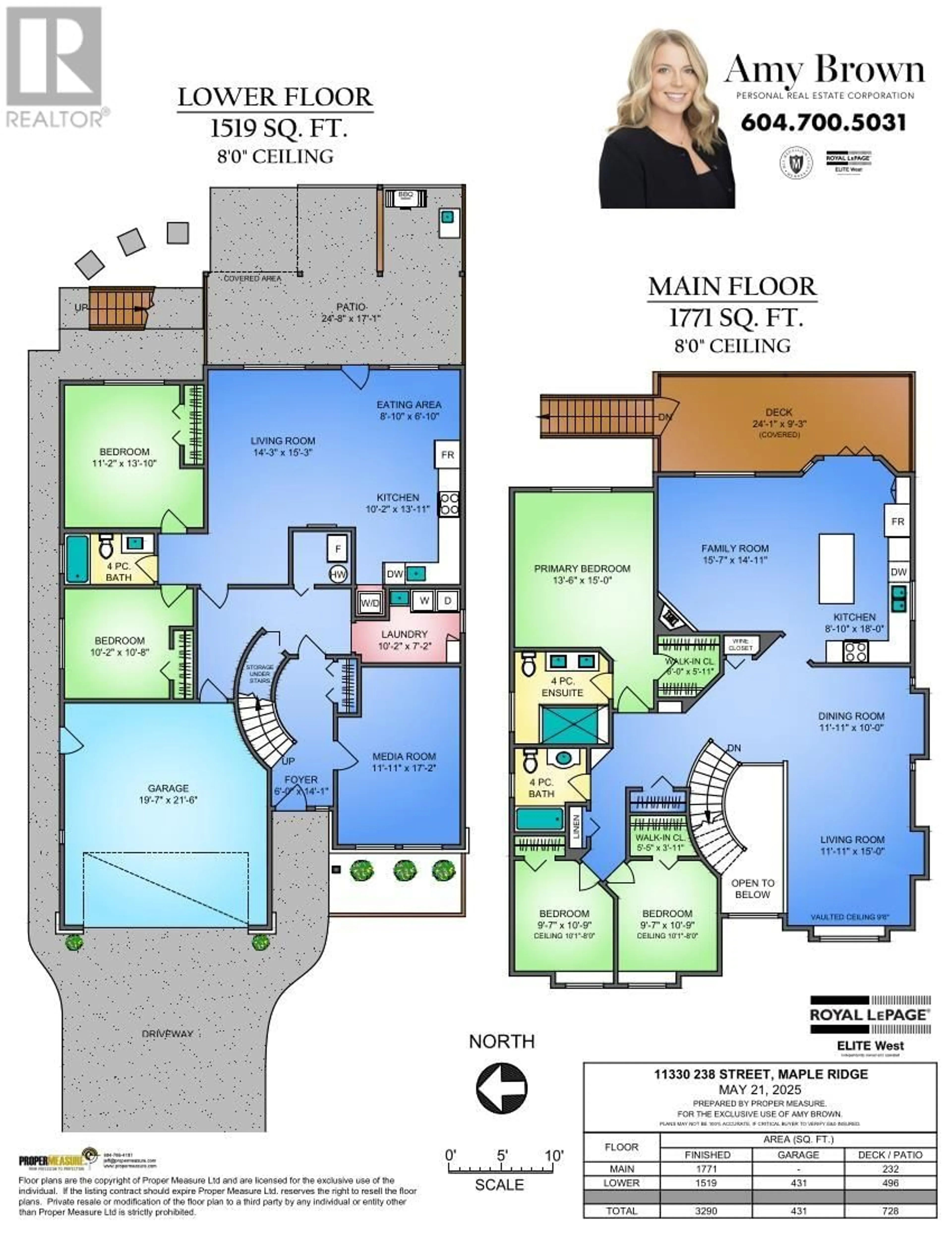Floor plan for 11330 238 STREET, Maple Ridge British Columbia V2W1V4