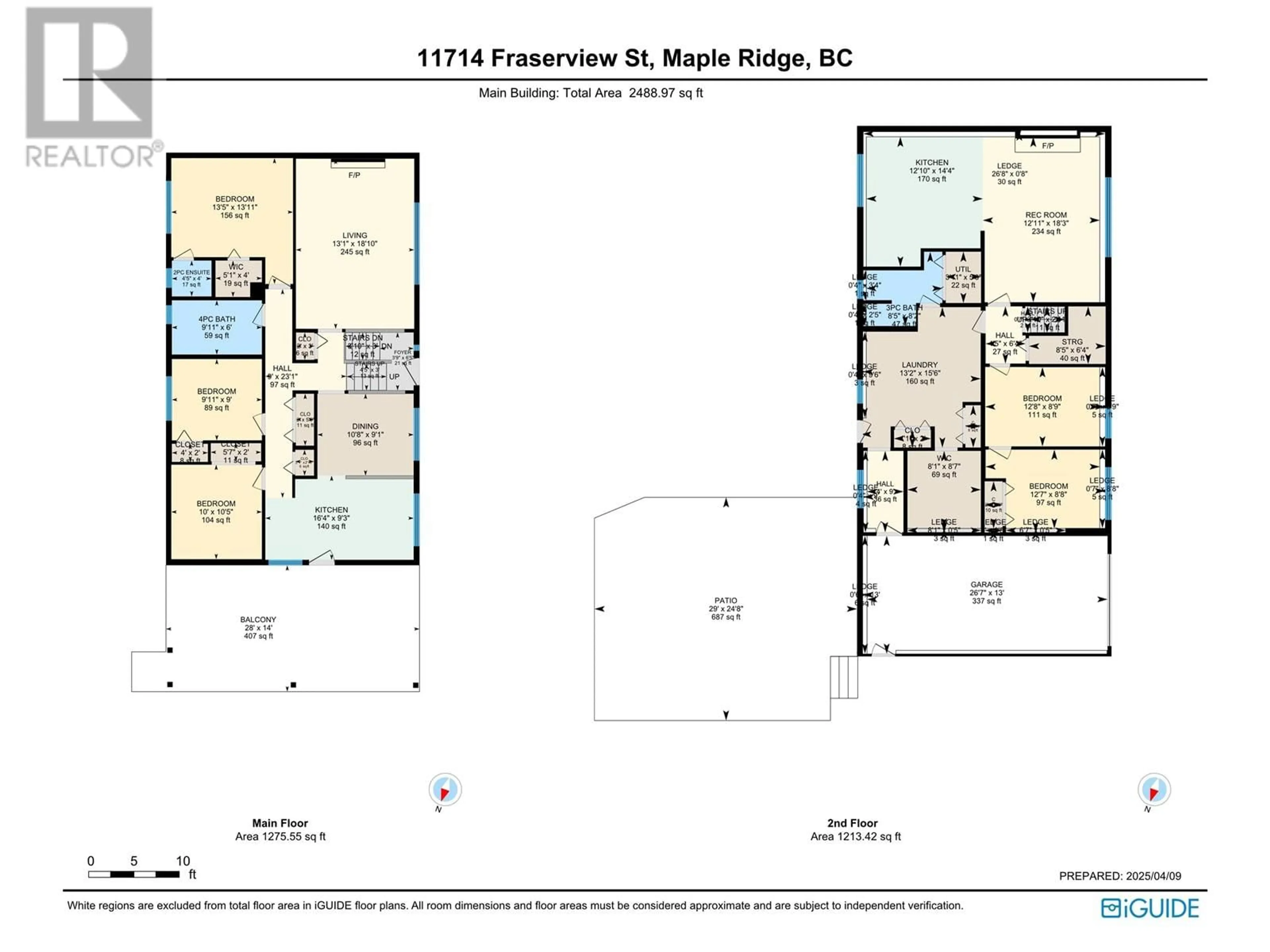 Floor plan for 11714 FRASERVIEW STREET, Maple Ridge British Columbia V2X8A8