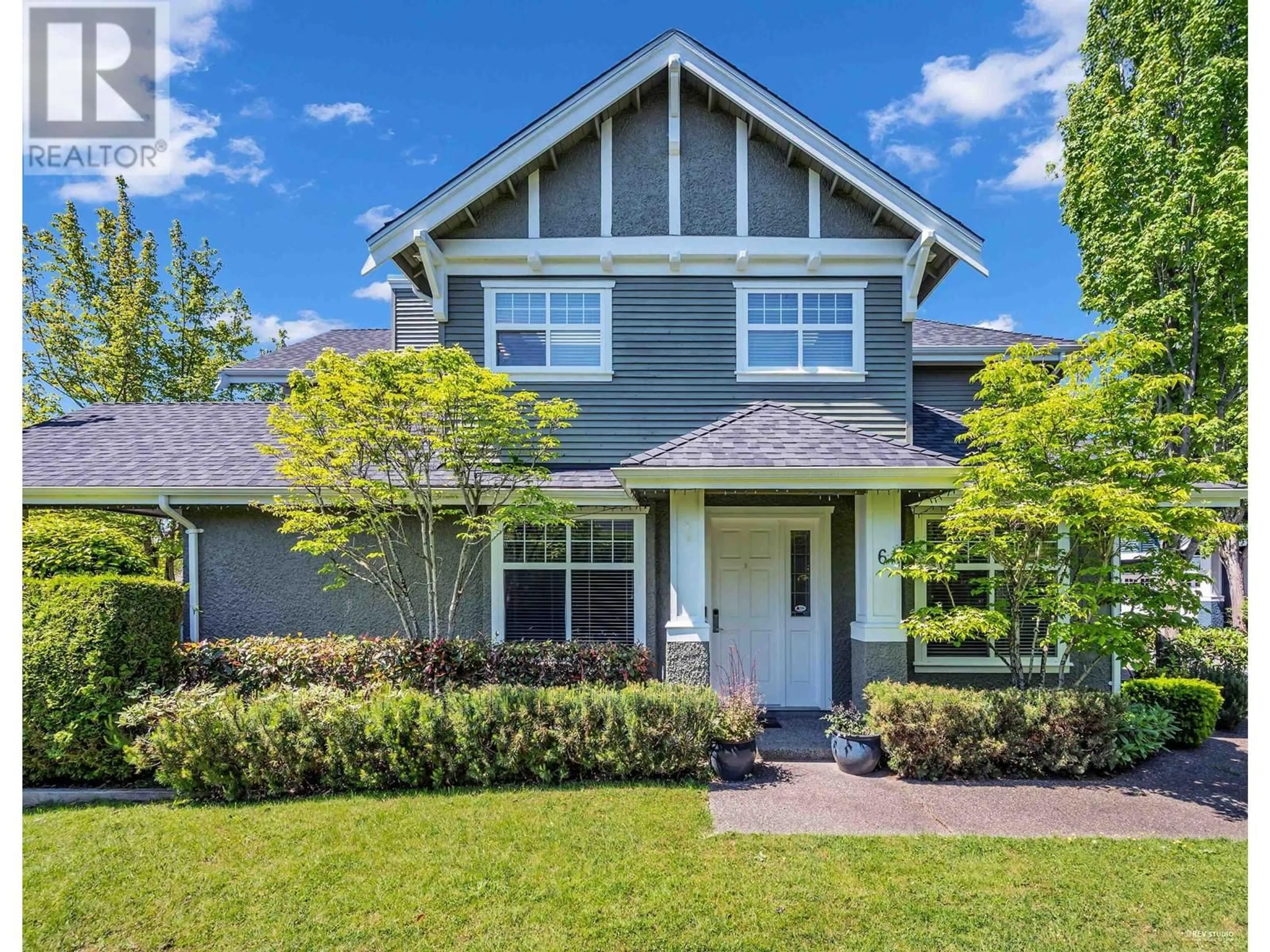 Home with vinyl exterior material, street for 6 - 3591 GRANVILLE AVENUE, Richmond British Columbia V7C1C8