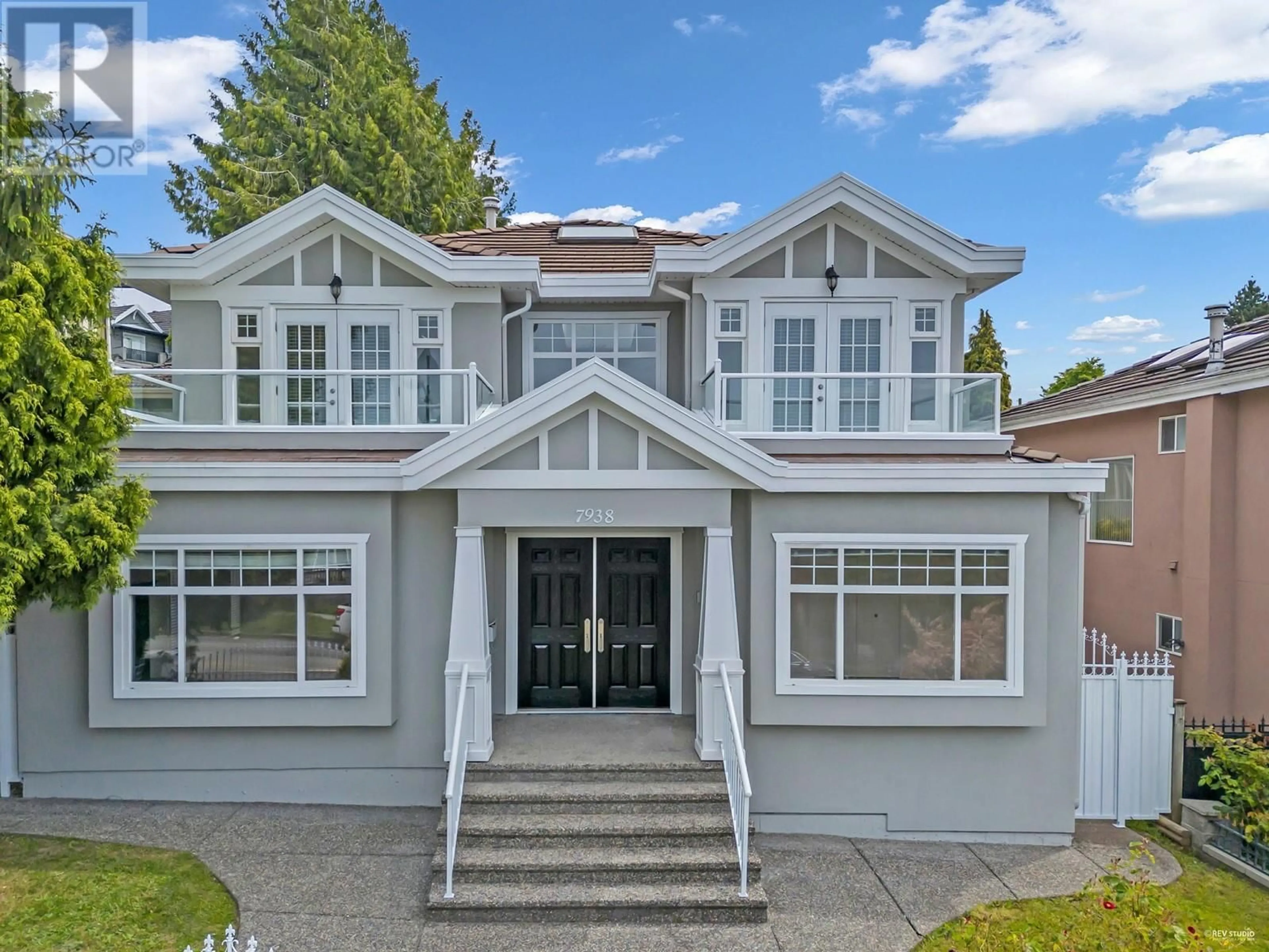 Home with vinyl exterior material, street for 7938 VICTORIA DRIVE, Vancouver British Columbia V5P4A5