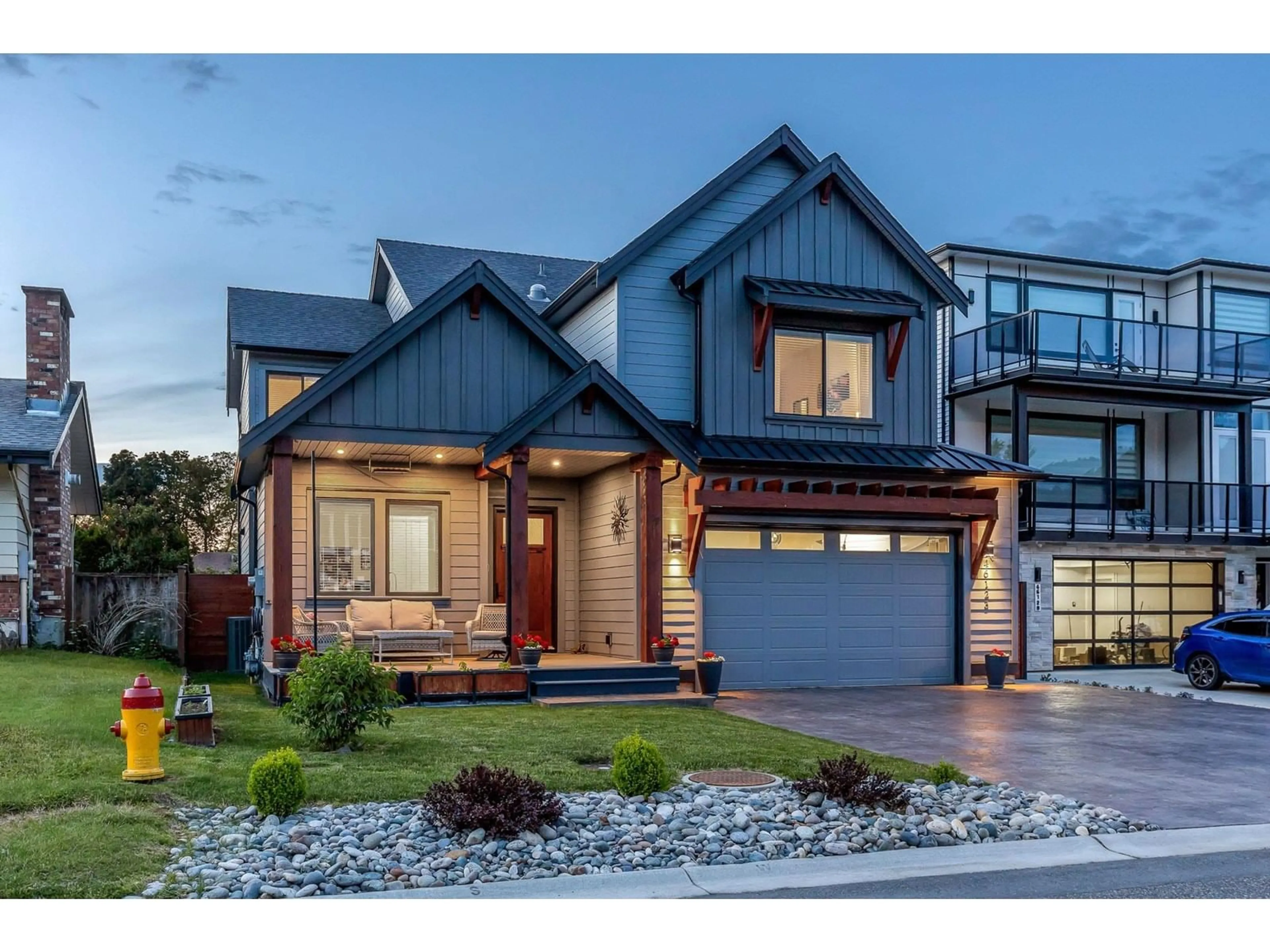 Home with brick exterior material, street for 46123 ROY AVENUE, Chilliwack British Columbia V2R2C2