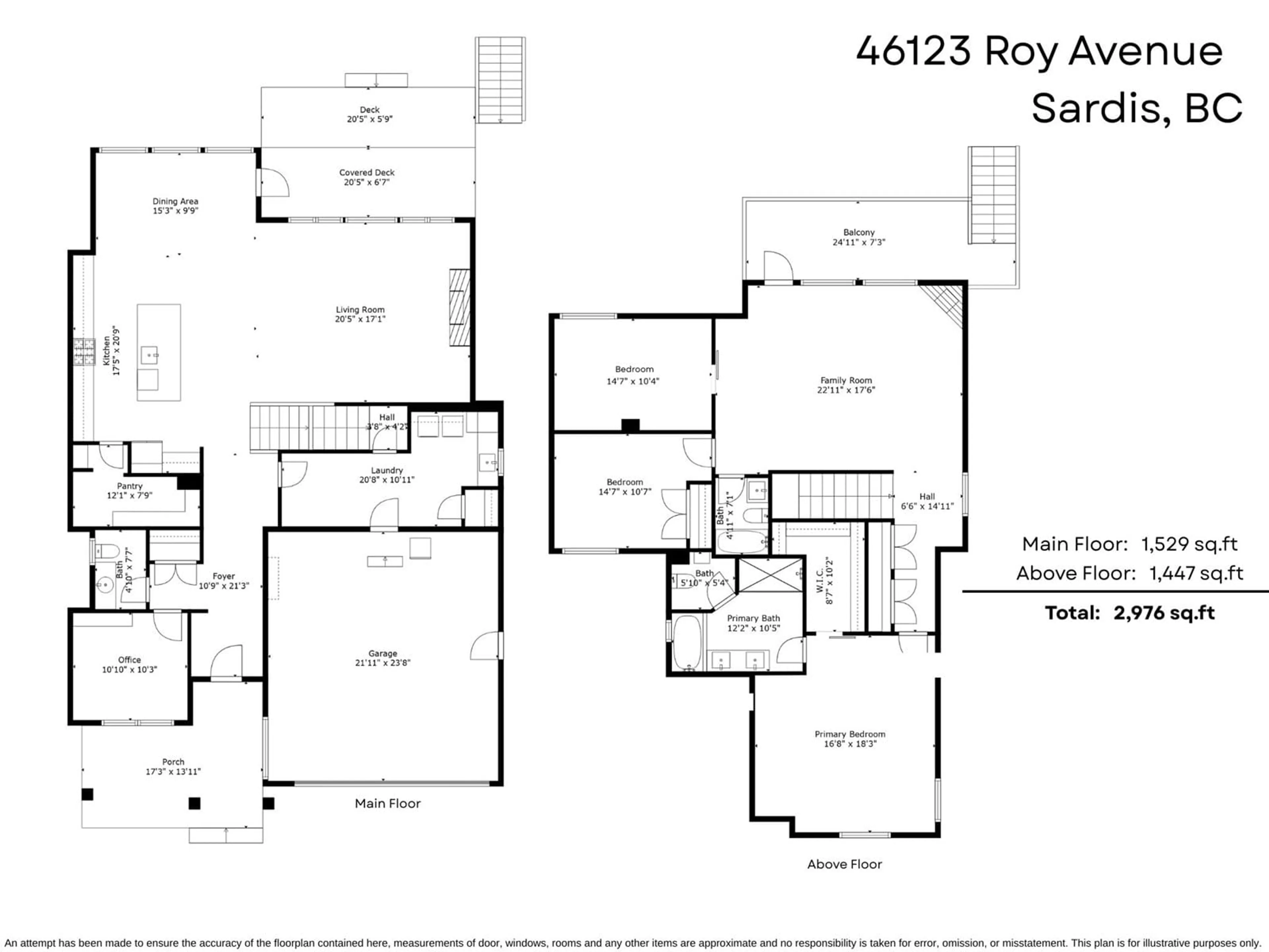 Floor plan for 46123 ROY AVENUE, Chilliwack British Columbia V2R2C2