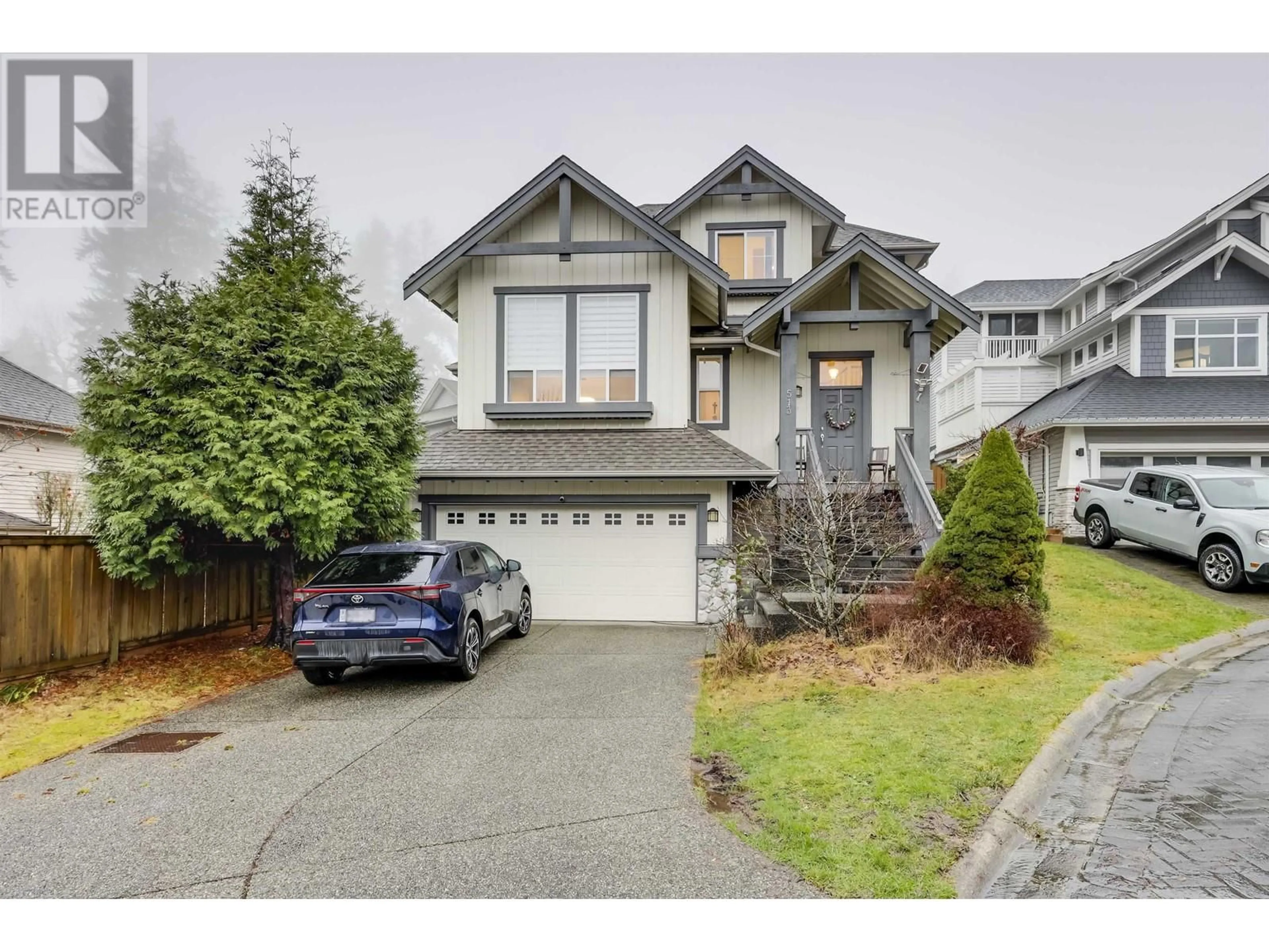 Home with vinyl exterior material, street for 513 FOREST PARK WAY, Port Moody British Columbia V3H5M5