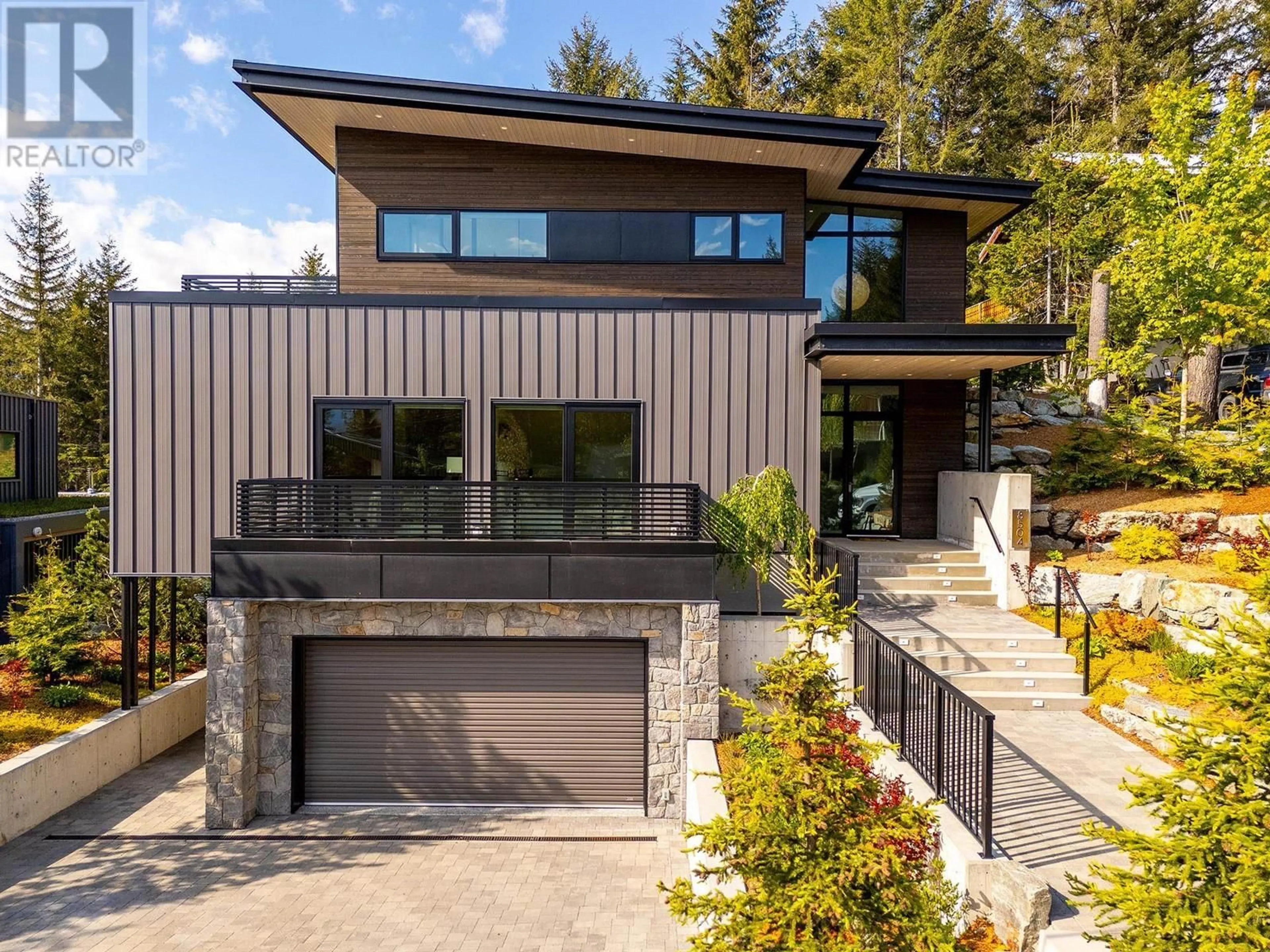 Home with brick exterior material, street for 8504 DRIFTER WAY, Whistler British Columbia V8E0G2