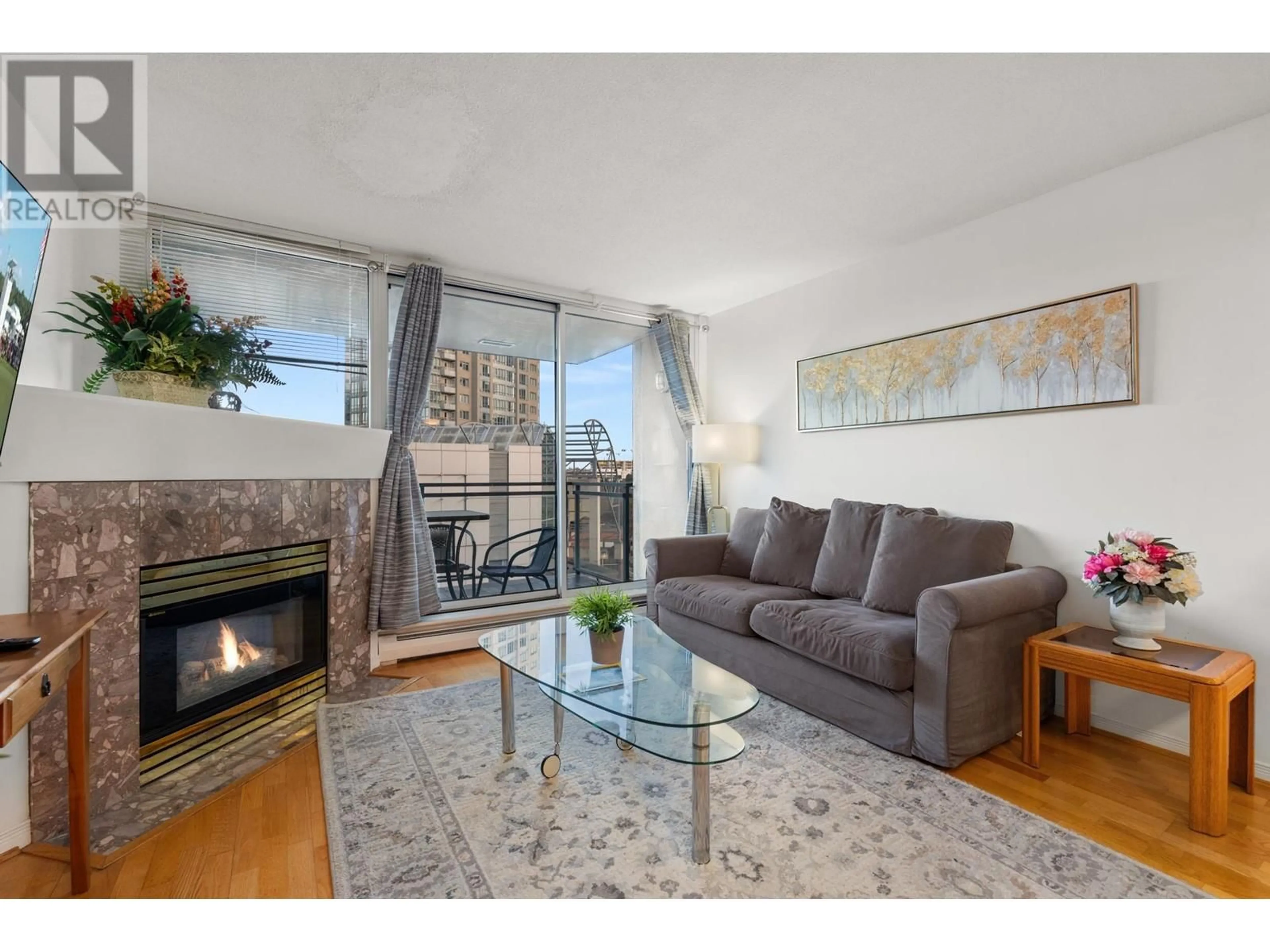 Living room with furniture, unknown for 610 - 555 ABBOTT STREET, Vancouver British Columbia V6B6B8