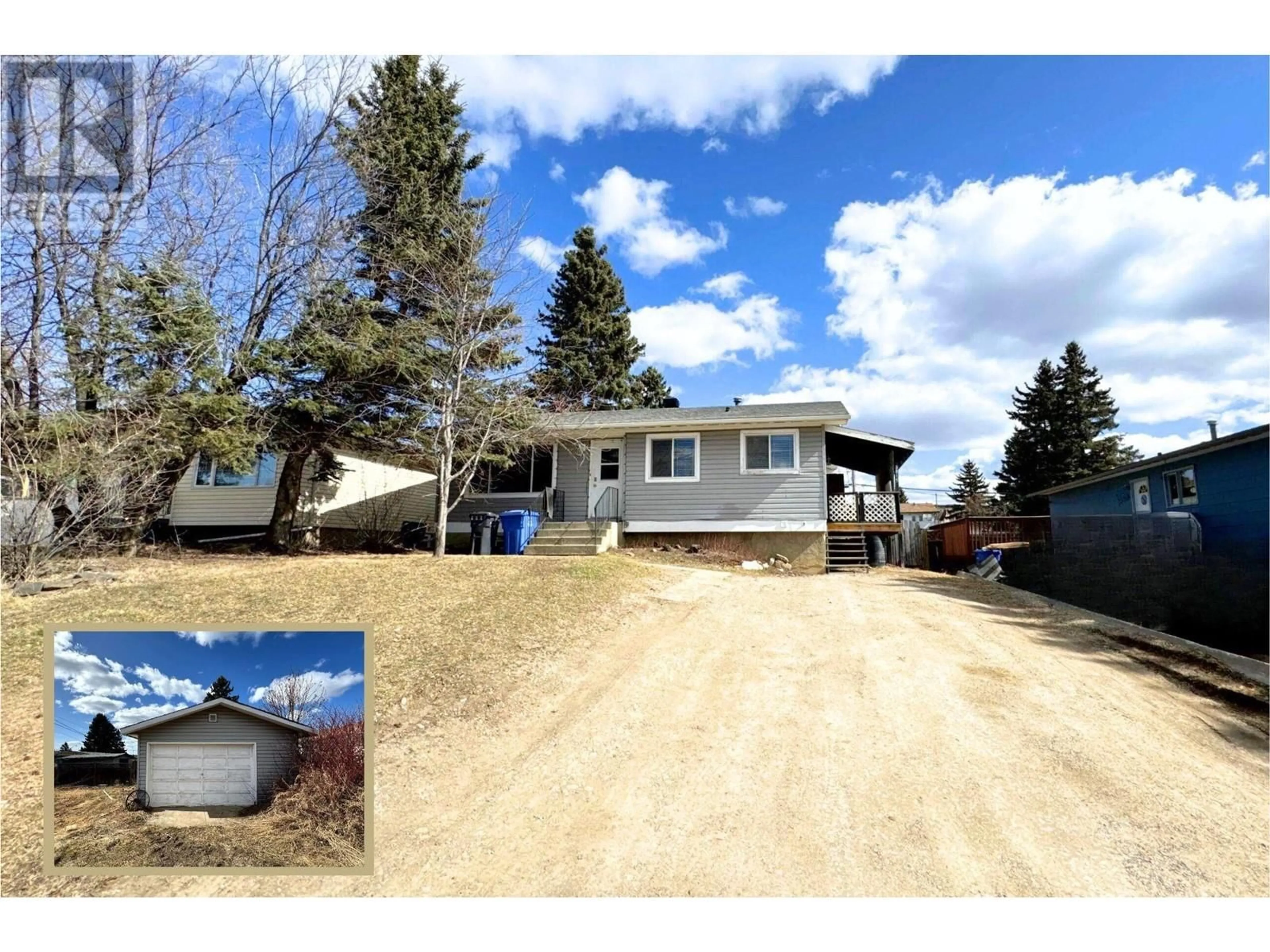 A pic from outside/outdoor area/front of a property/back of a property/a pic from drone, street for 8815 88 STREET, Fort St. John British Columbia V1J5A3