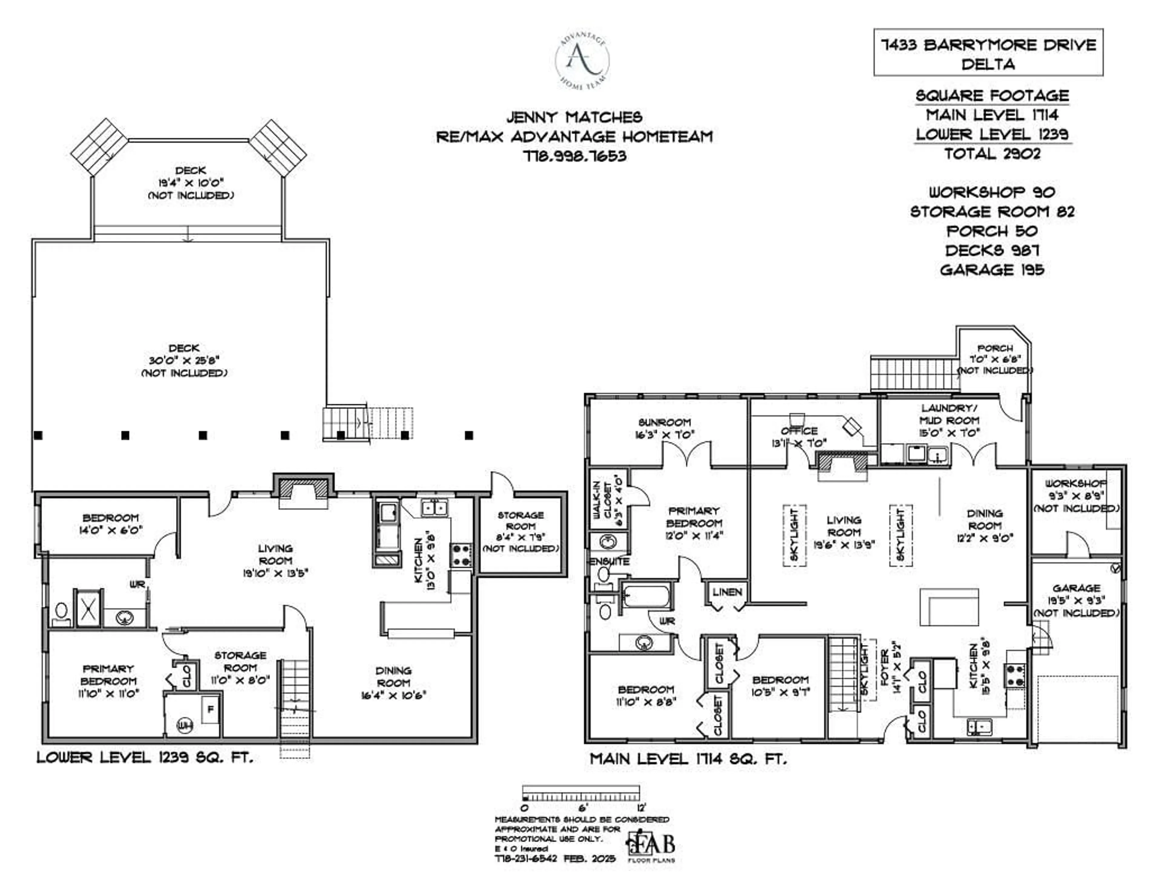 Floor plan for 7433 BARRYMORE, Delta British Columbia V4C6X5